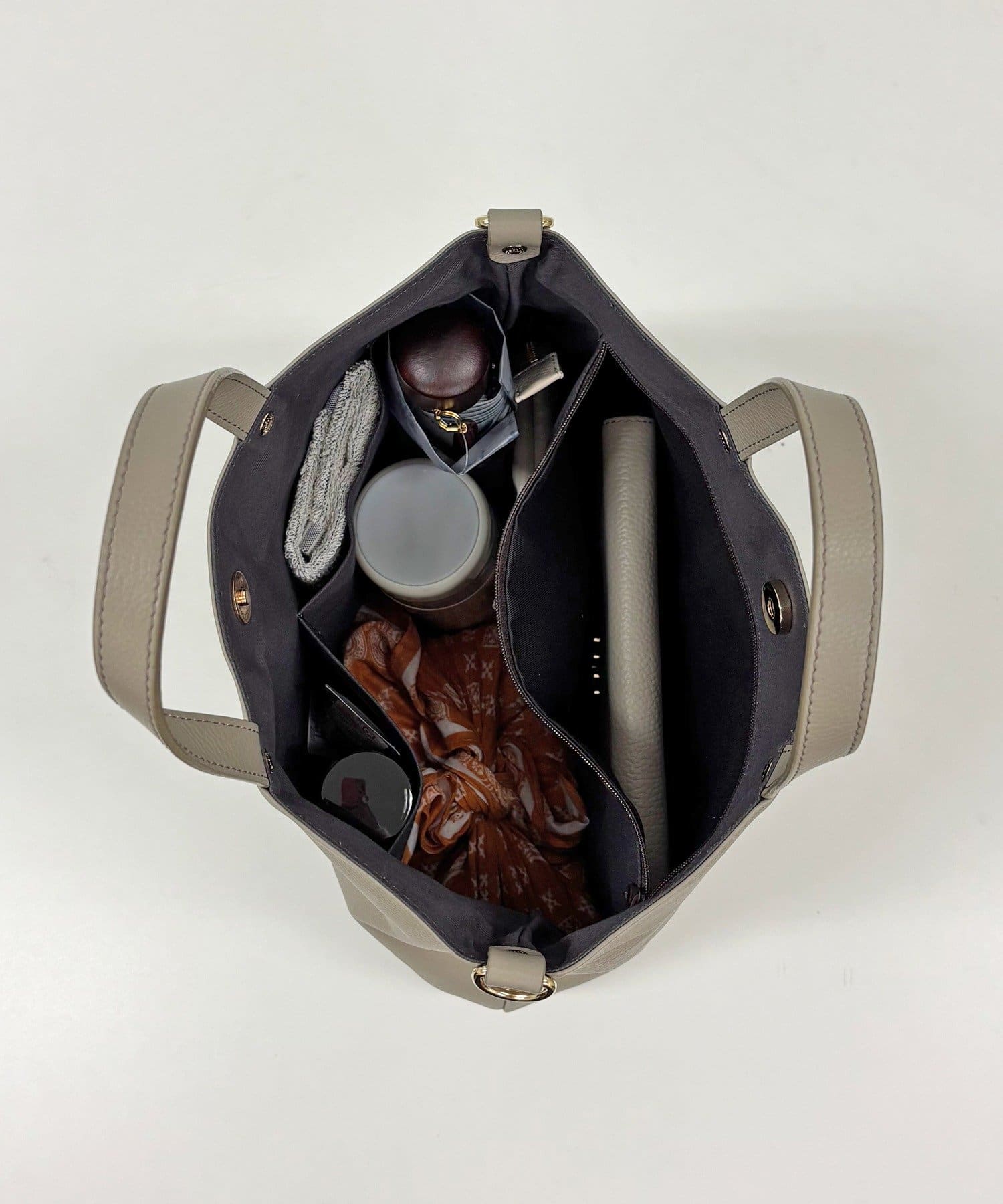 *4 - 6 Weeks*(62739) Leather 2-way Tote Bag (Embossed Monogram)