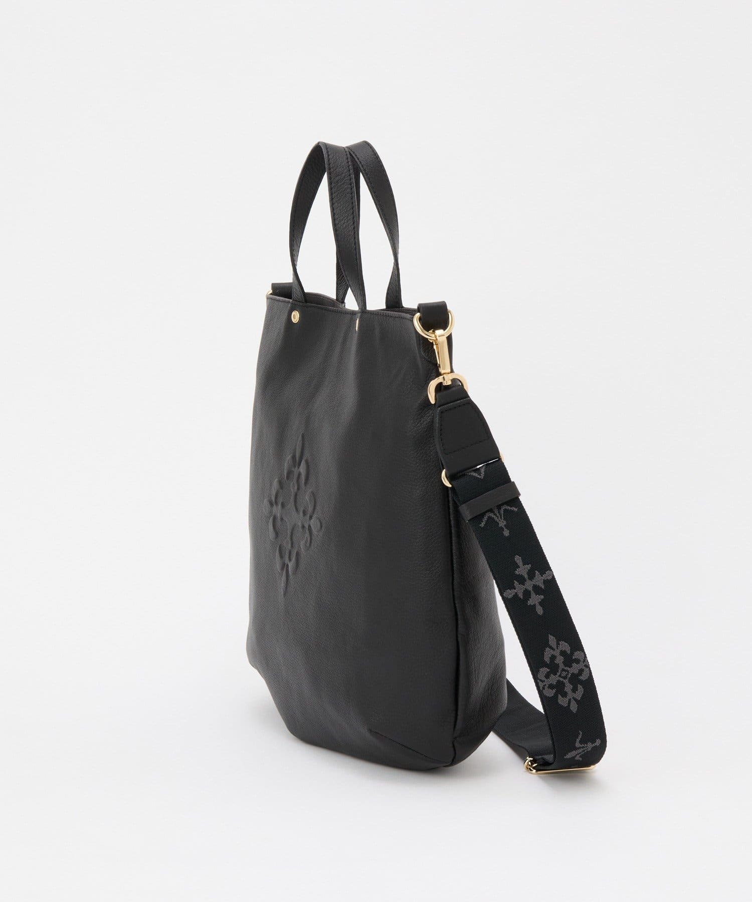 *4 - 6 Weeks*(62739) Leather 2-way Tote Bag (Embossed Monogram)