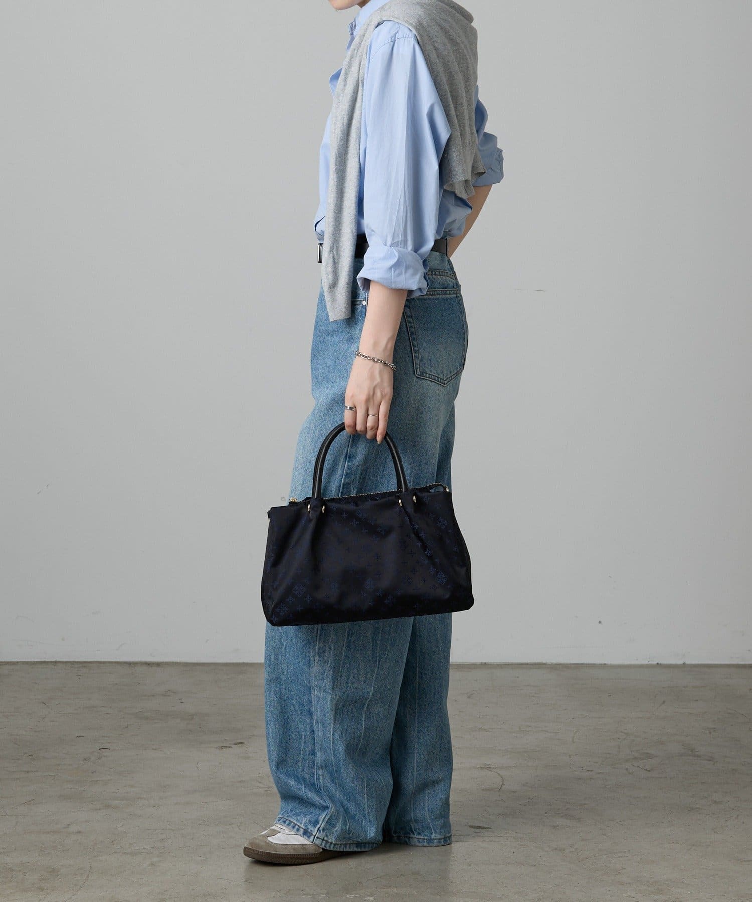 *4 - 6 Weeks* (83044) Russet Three-Layer 2-way Tote Bag S