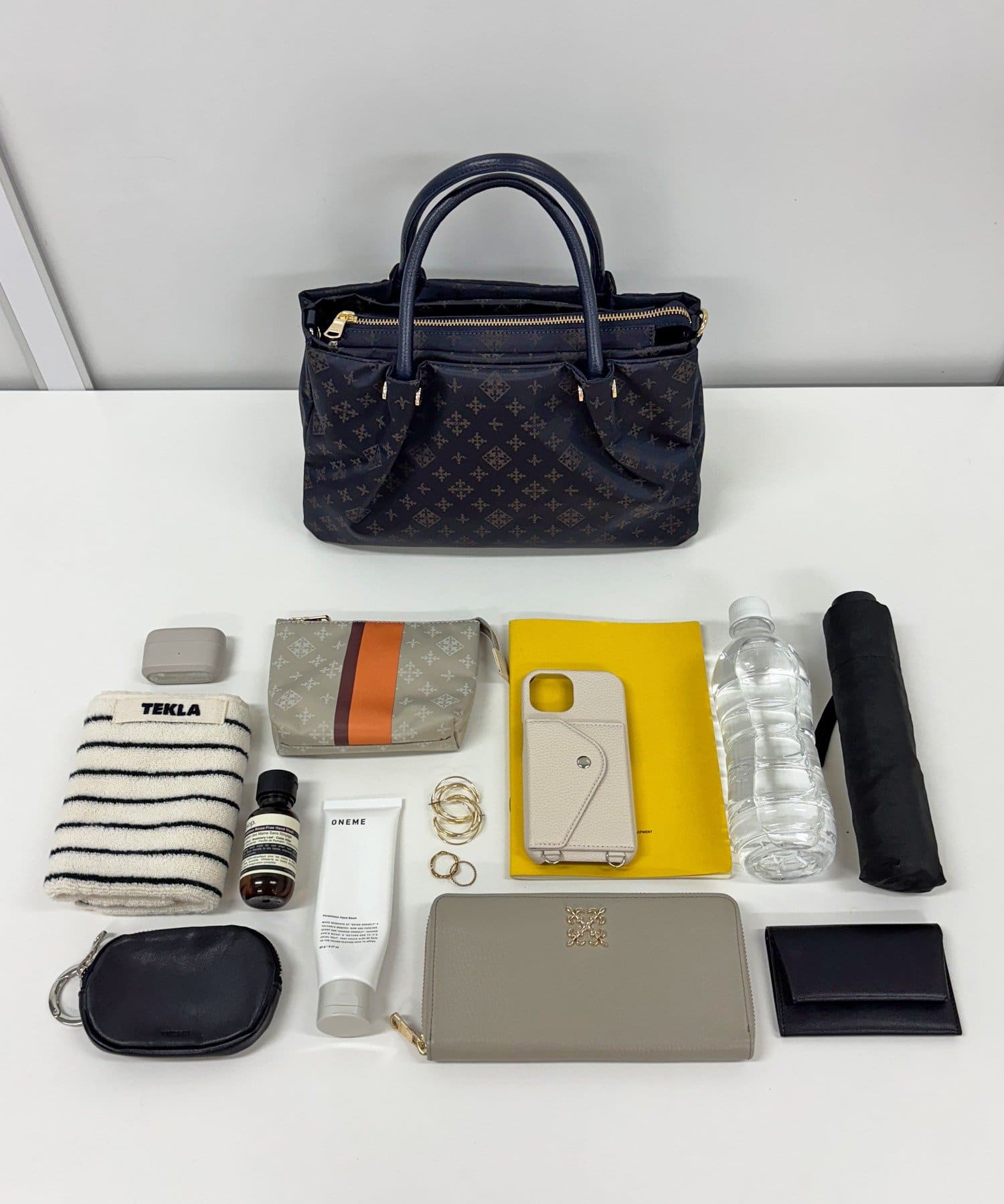 *4 - 6 Weeks* (83044) Russet Three-Layer 2-way Tote Bag S