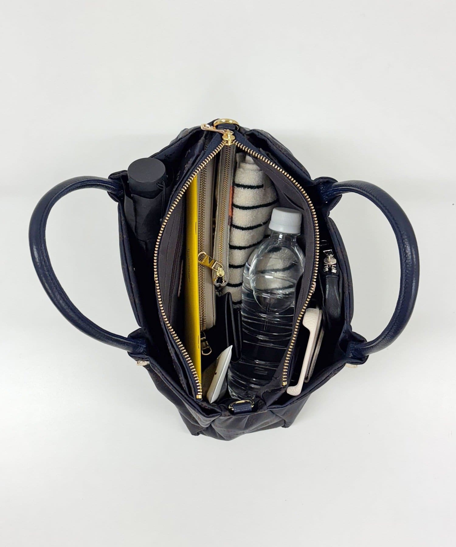 *4 - 6 Weeks* (83044) Russet Three-Layer 2-way Tote Bag S