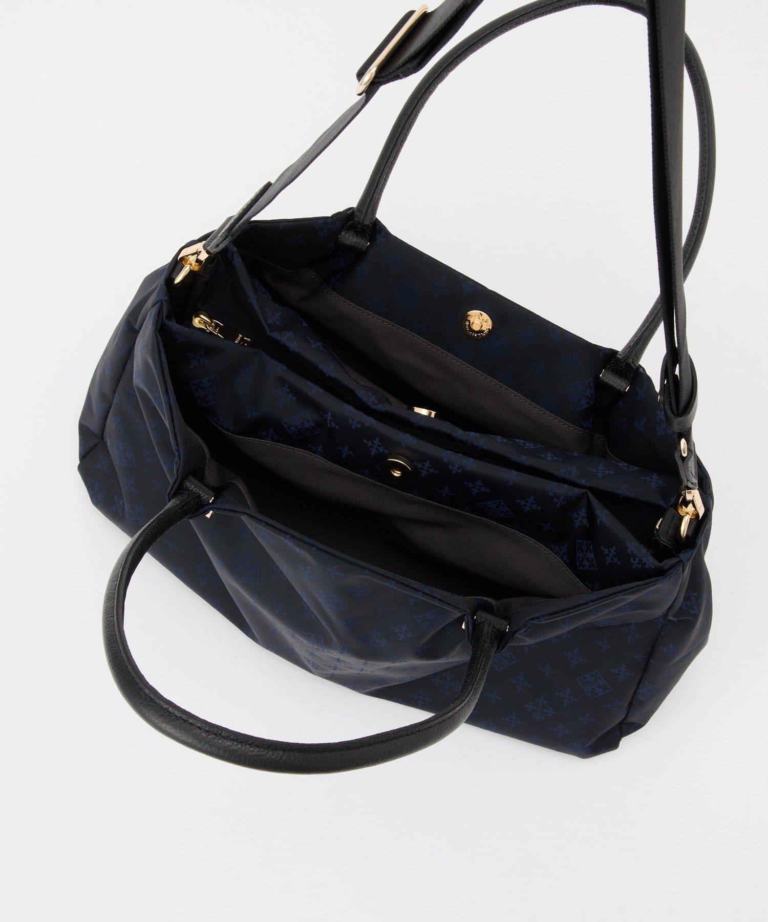 *4 - 6 Weeks* (83055) Russet Three-Layer 2-way Tote Bag M
