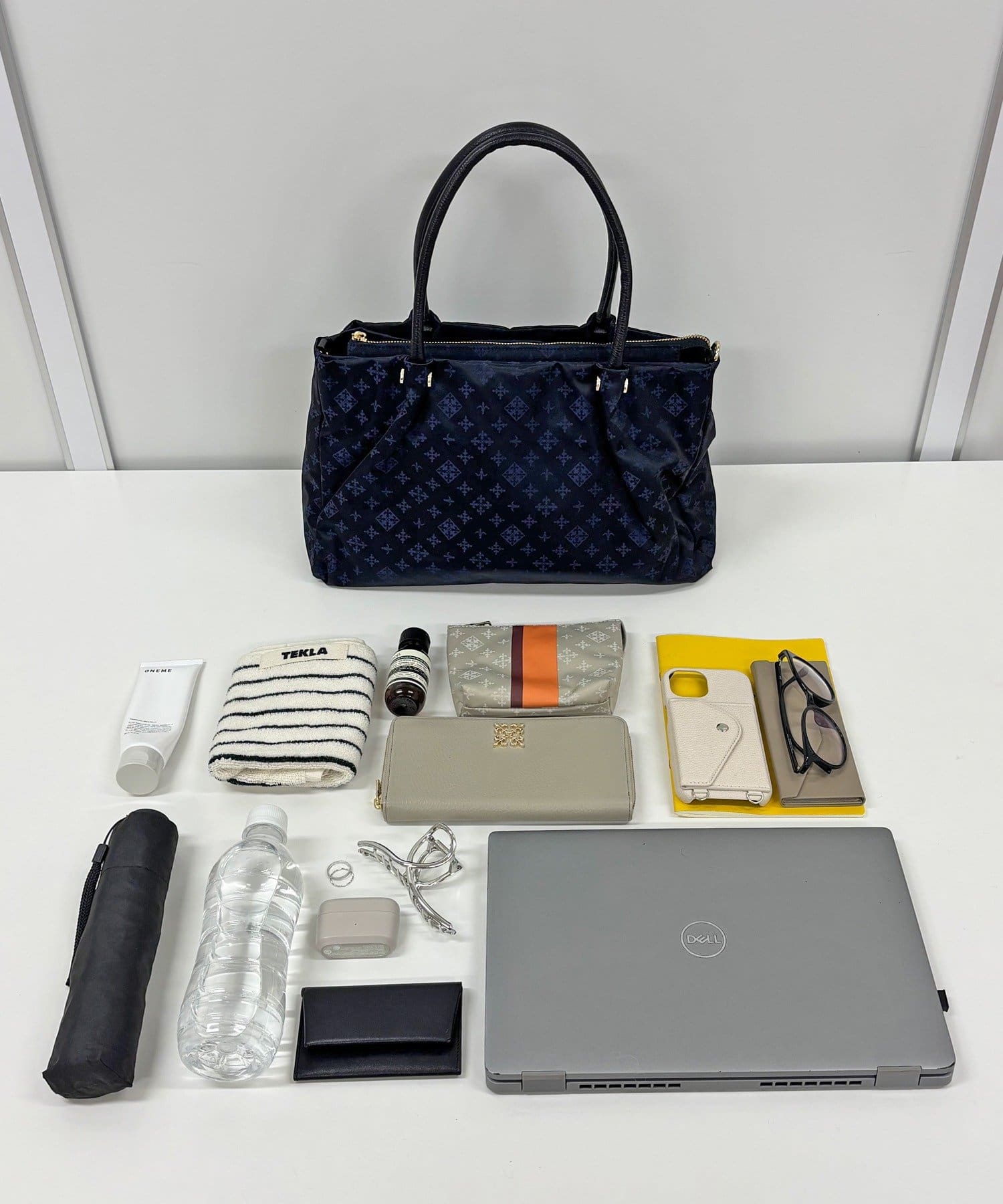 *4 - 6 Weeks* (83055) Russet Three-Layer 2-way Tote Bag M