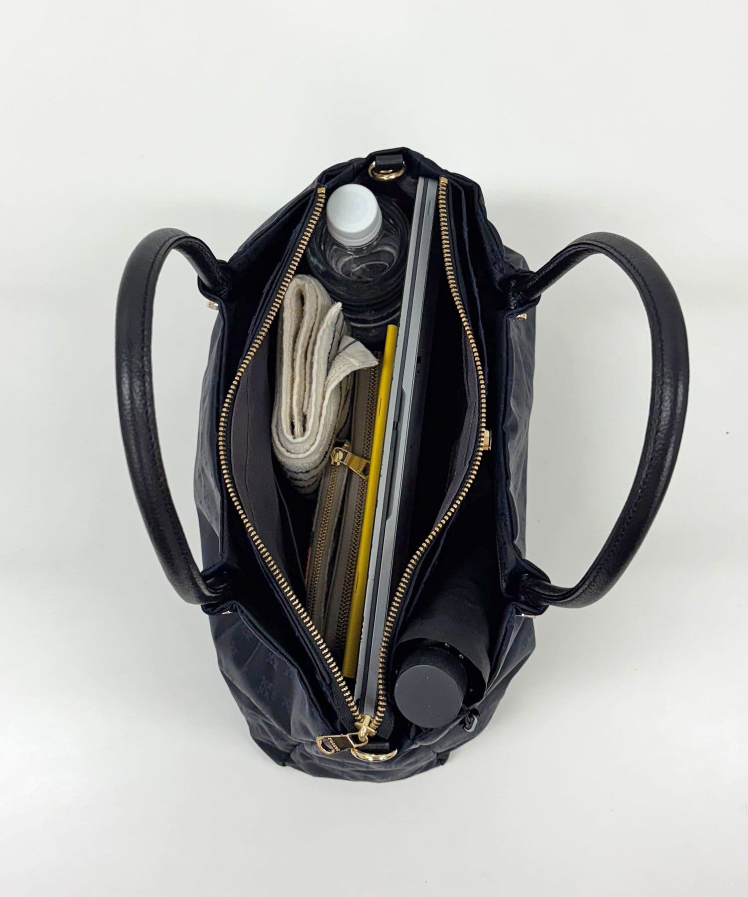 *4 - 6 Weeks* (83055) Russet Three-Layer 2-way Tote Bag M