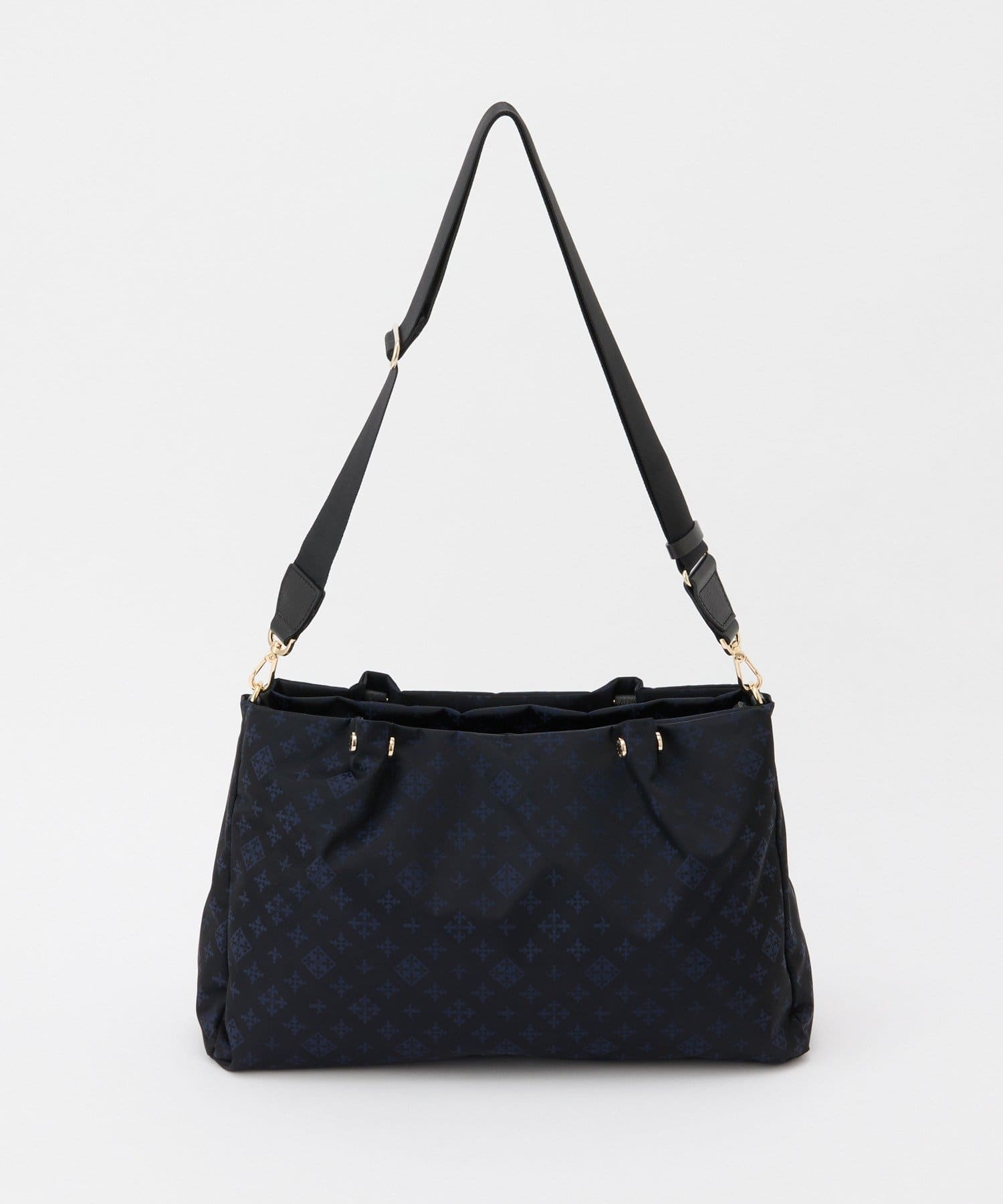 *4 - 6 Weeks* (83055) Russet Three-Layer 2-way Tote Bag M