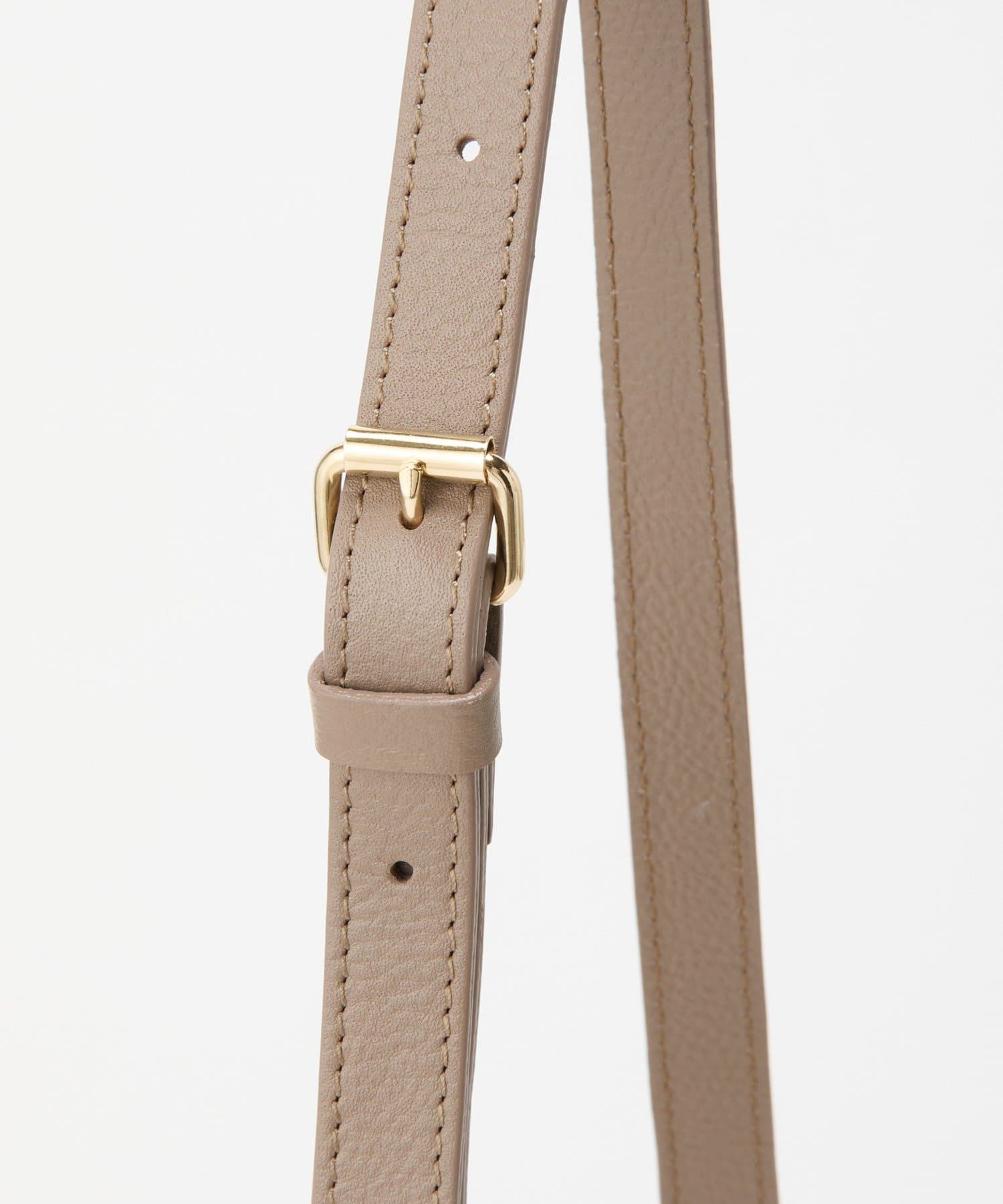 *4 - 6 Weeks* (90983)Russet Monogram Nylon Jacquard Round 2-Way Shoulder Bag