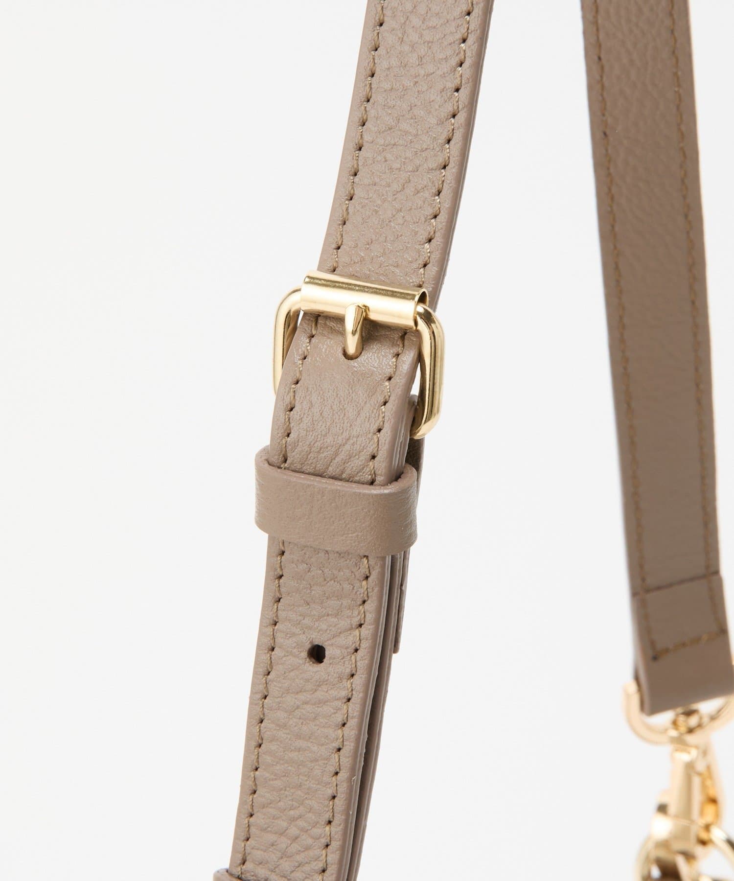 *4 - 6 Weeks* (90983)Russet Monogram Nylon Jacquard Round 2-Way Shoulder Bag