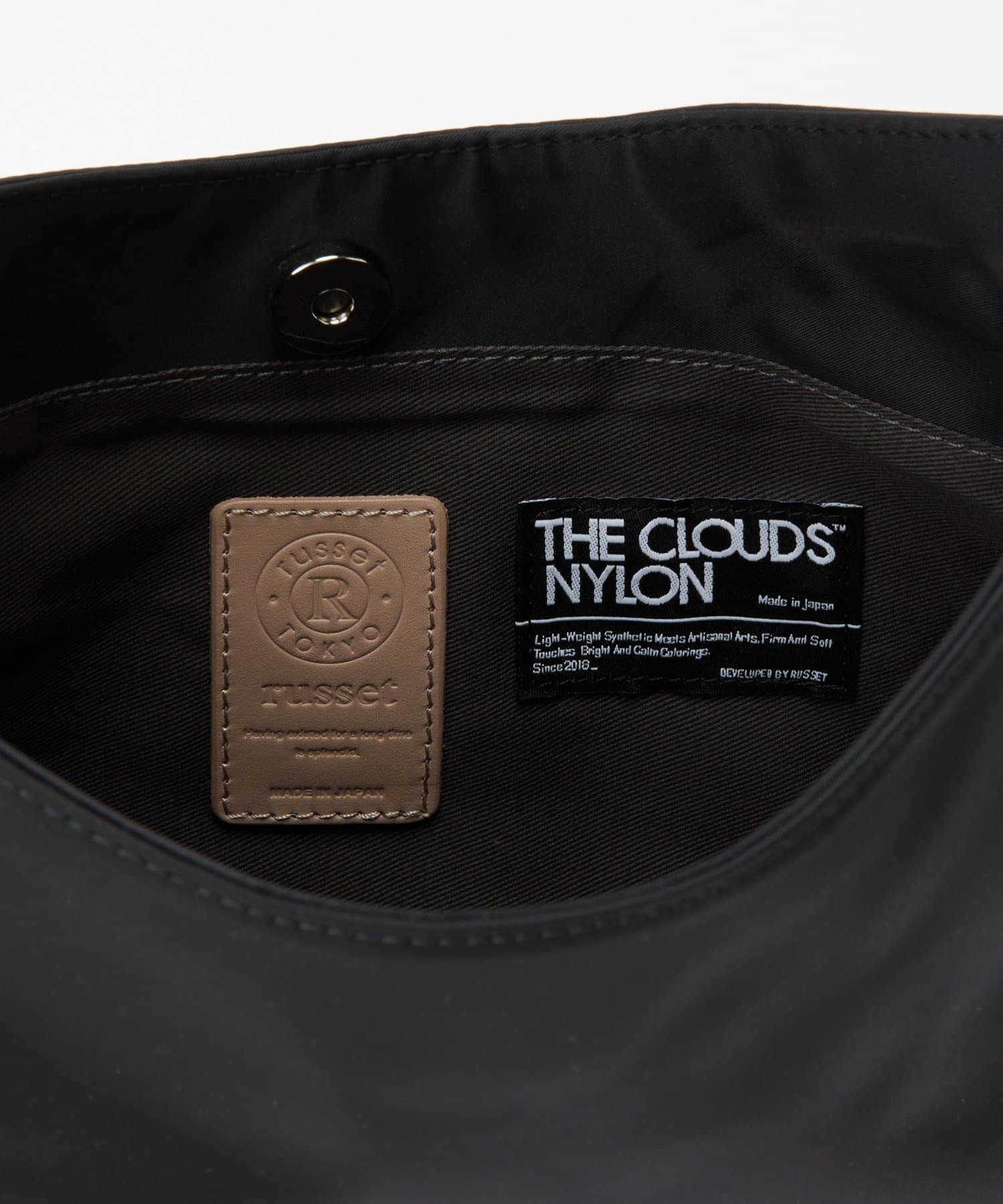 (90988)Clouds Nylon Vertical 2-Way Shoulder Bag 