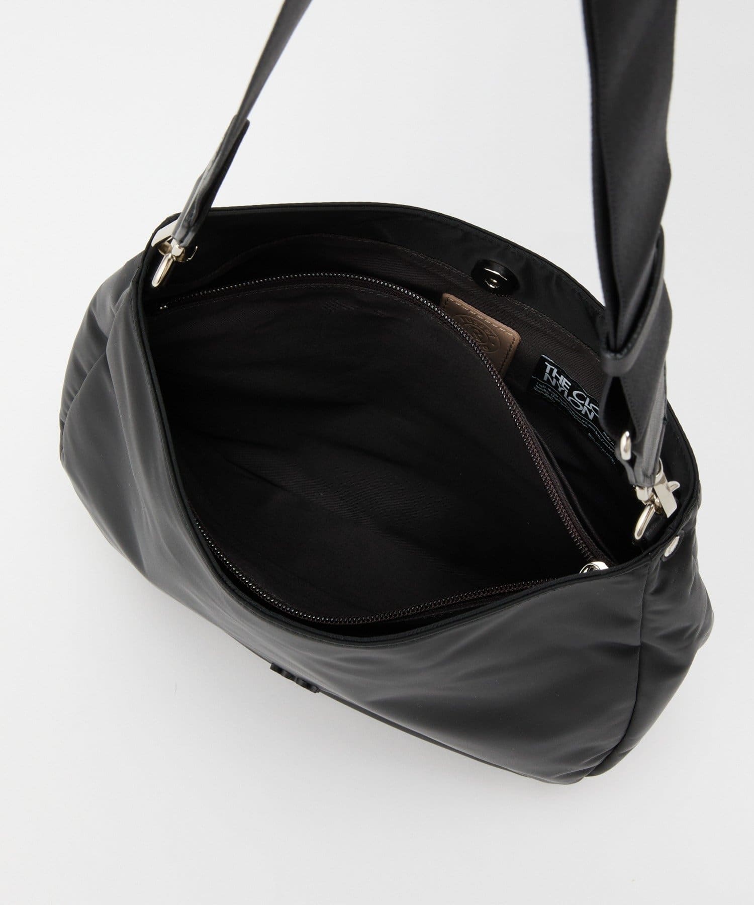 (90988)Clouds Nylon Vertical 2-Way Shoulder Bag 