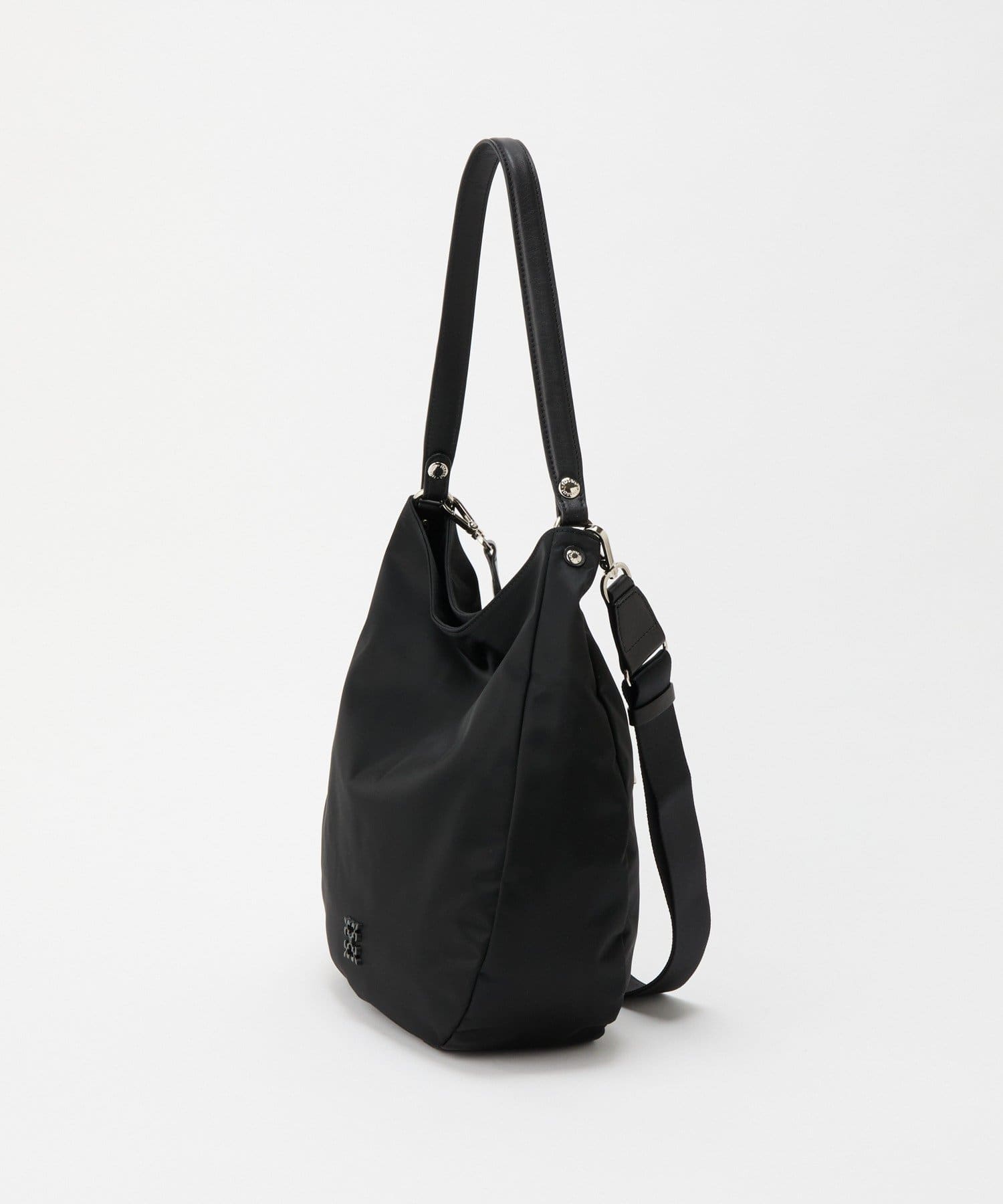 (90988)Clouds Nylon Vertical 2-Way Shoulder Bag 