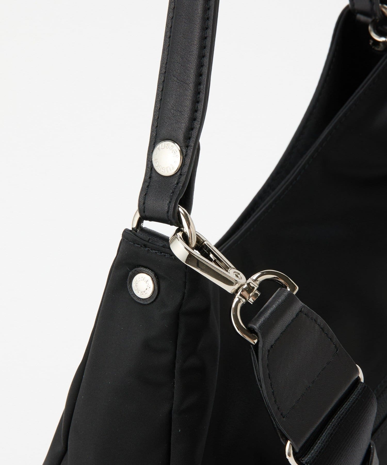 (90988)Clouds Nylon Vertical 2-Way Shoulder Bag 