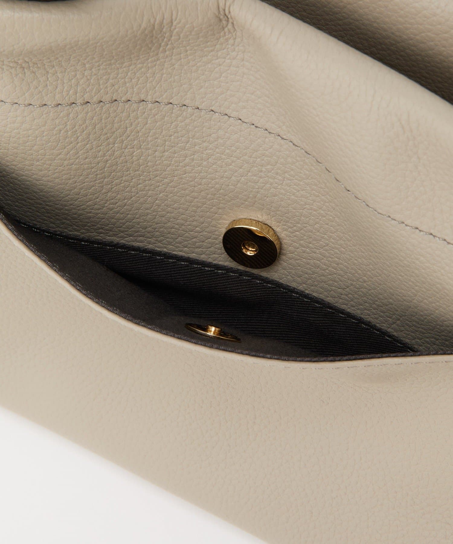 (91008)Leather Horizontal Shoulder Bag 