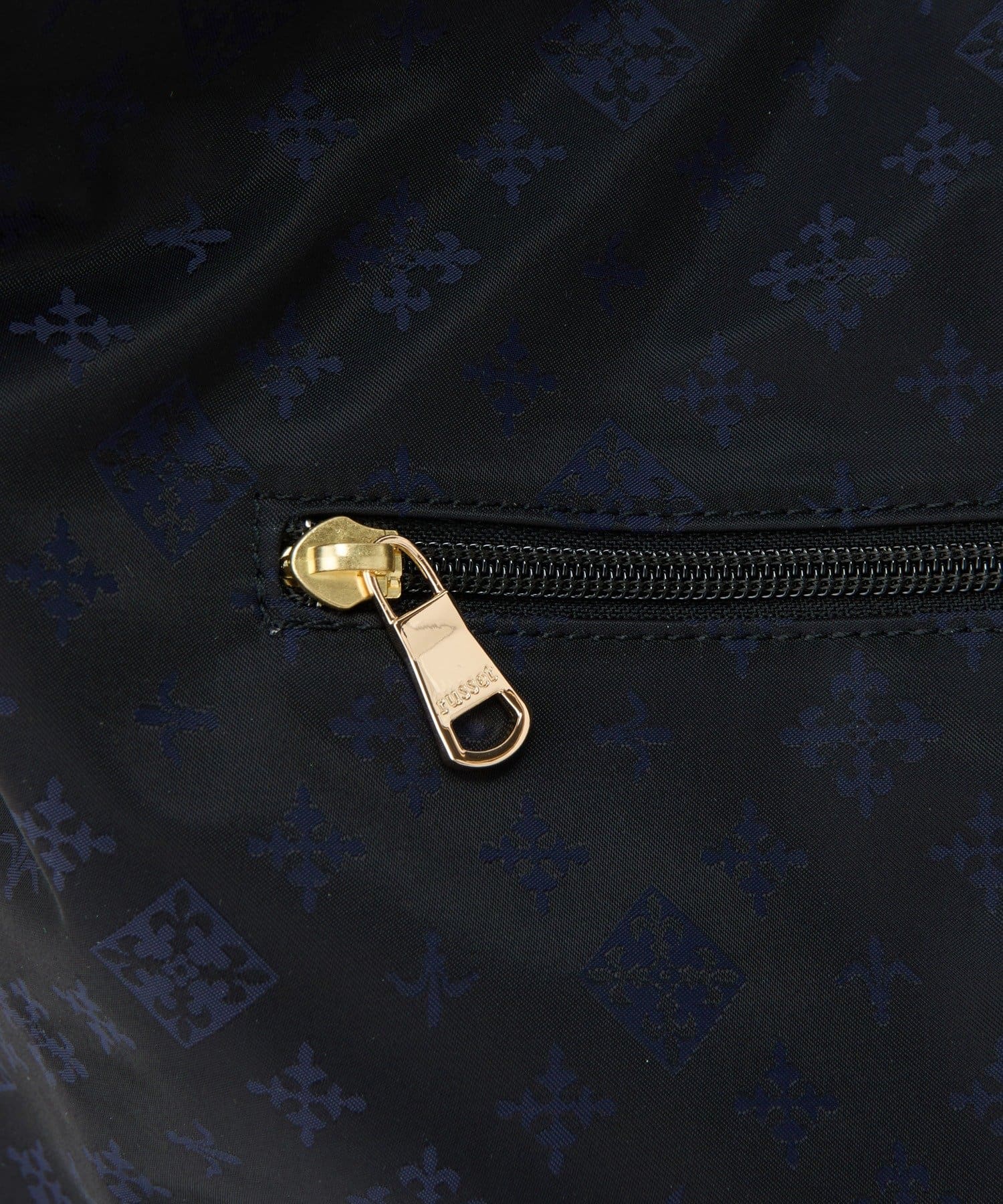 *4 - 6 Weeks* (91017)Russet Monogram Nylon Jacquard Vertical 2-Way Shoulder Bag