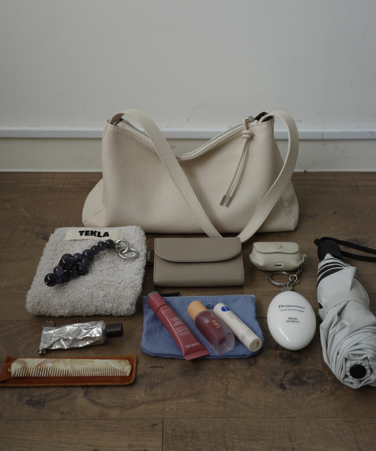 *4-6 Weeks* (4914) Leather 2-Way Shoulder Bag