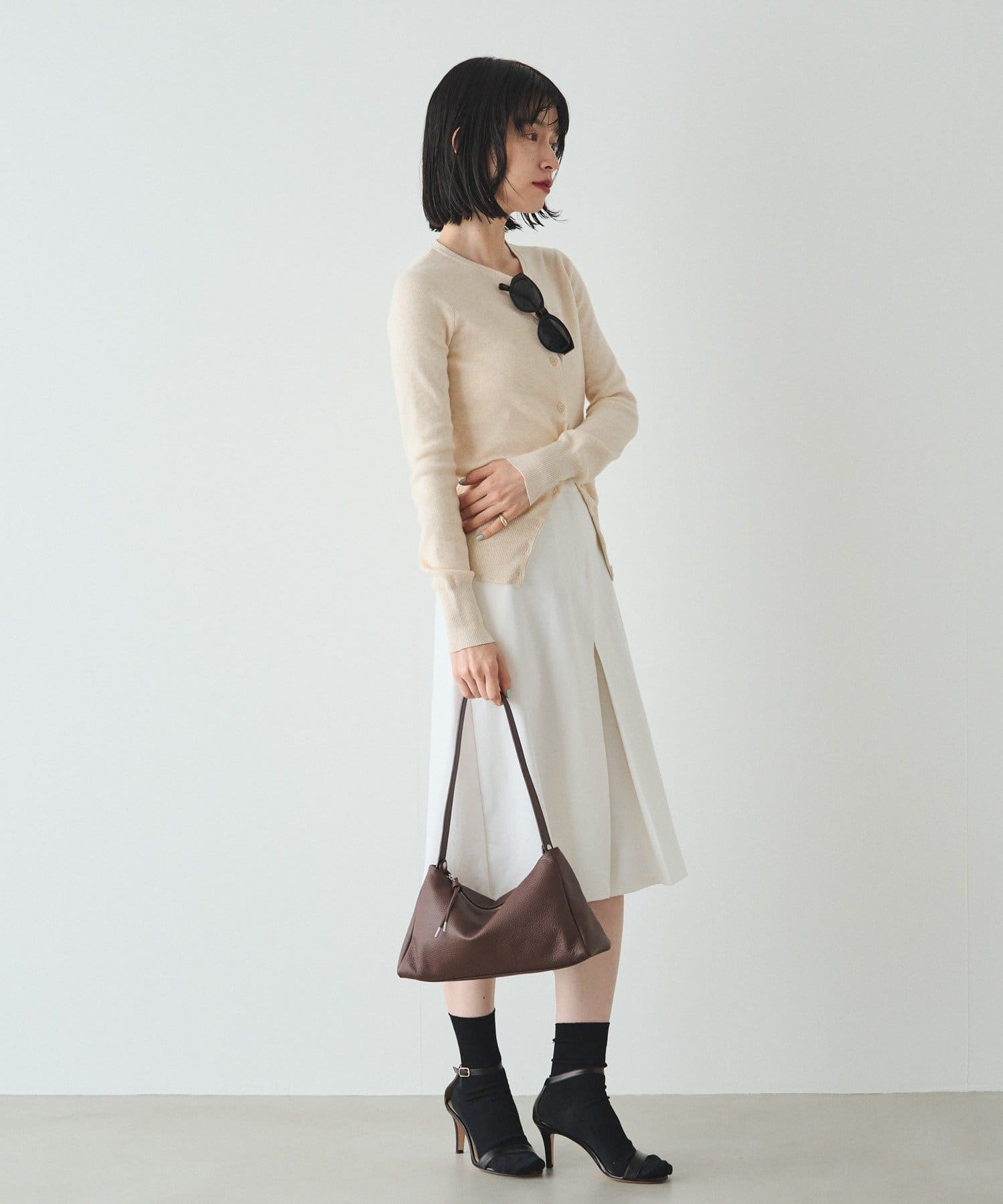 *4-6 Weeks* (4914) Leather 2-Way Shoulder Bag