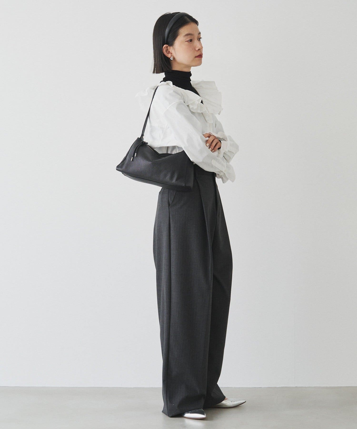 *4-6 Weeks* (4914) Leather 2-Way Shoulder Bag