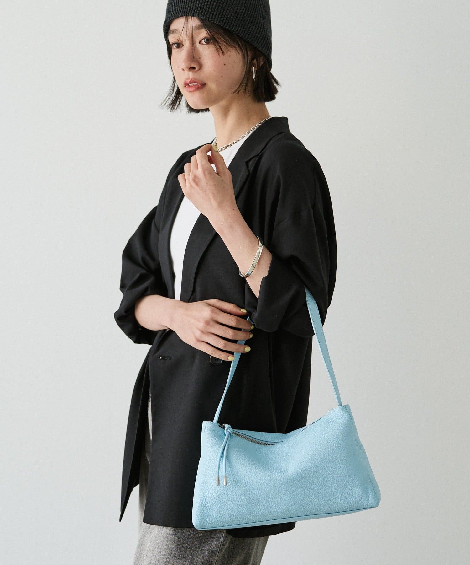 *4-6 Weeks* (4914) Leather 2-Way Shoulder Bag