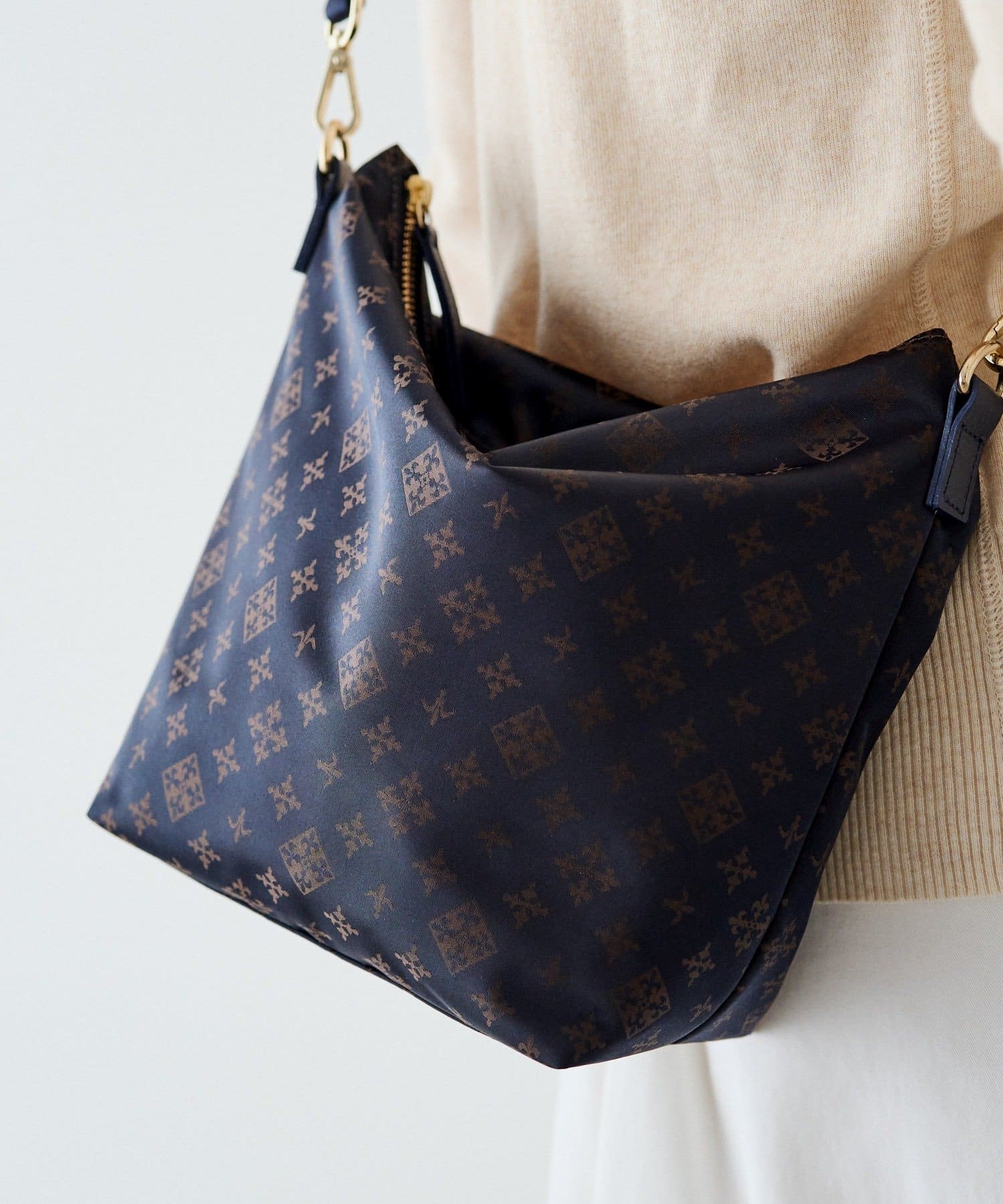 *4-6 Weeks* (4926) Nylon Jacquard 2-Way Mini Shoulder Bag