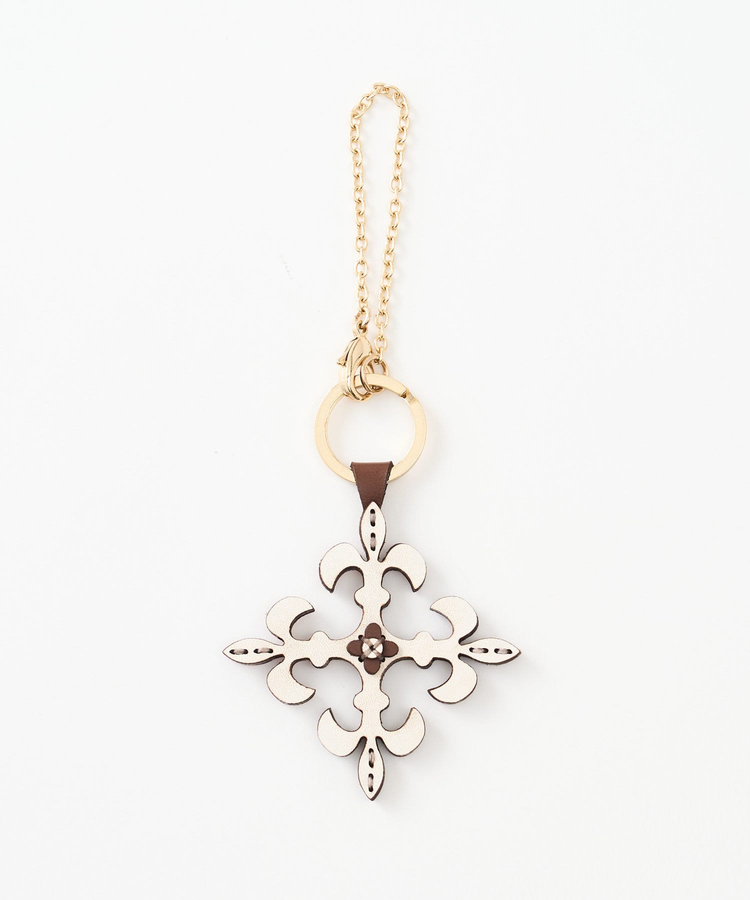 Russet  Big Monogram Charm