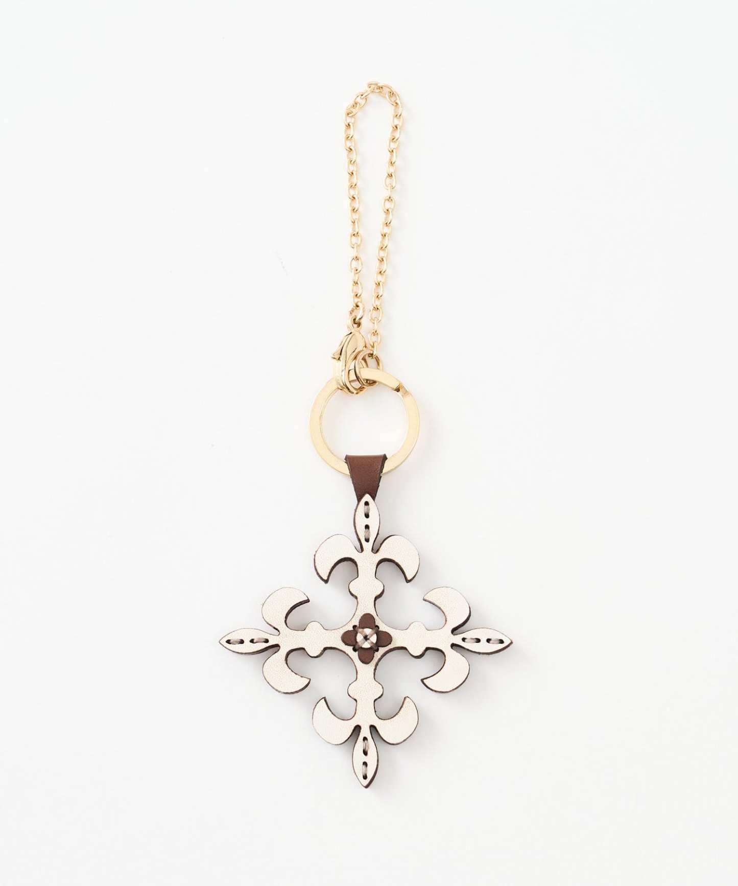 Russet  Big Monogram Charm