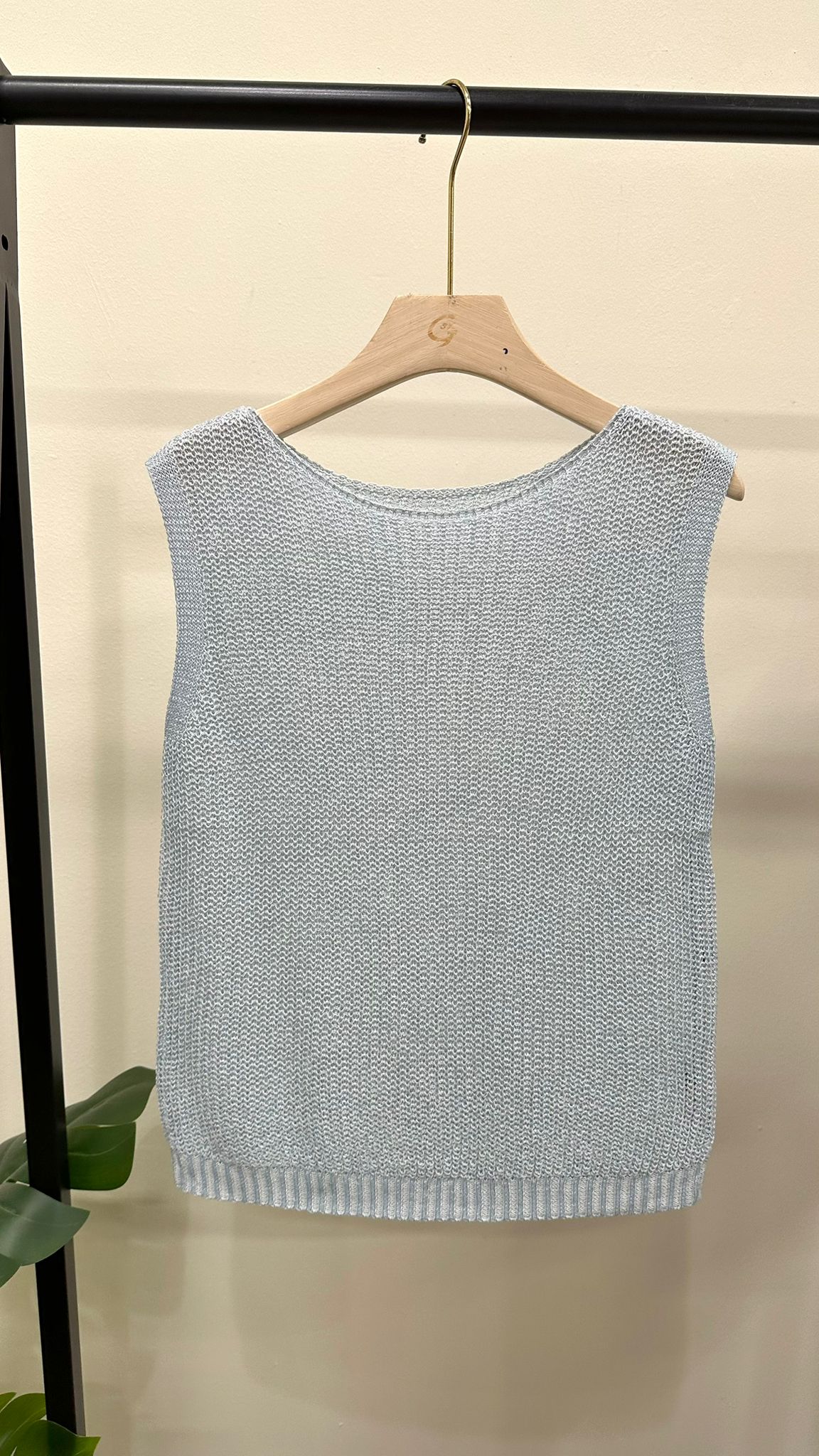 (D133)Knitted Vest