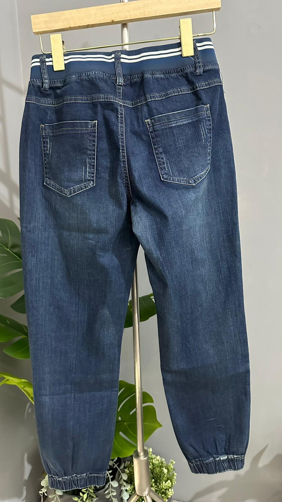 (D1464)Denim Pants