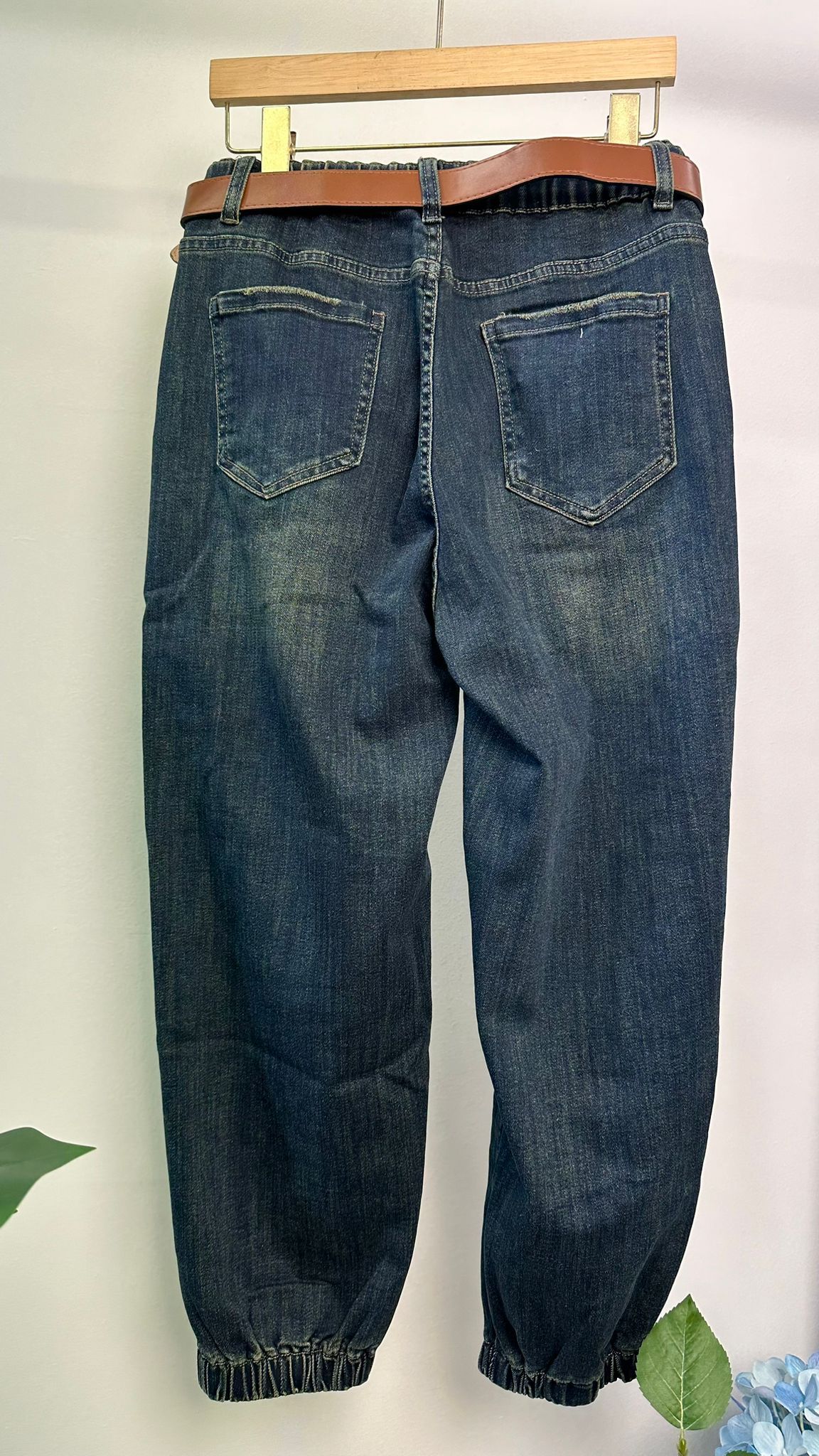 (D1530)Denim Pants
