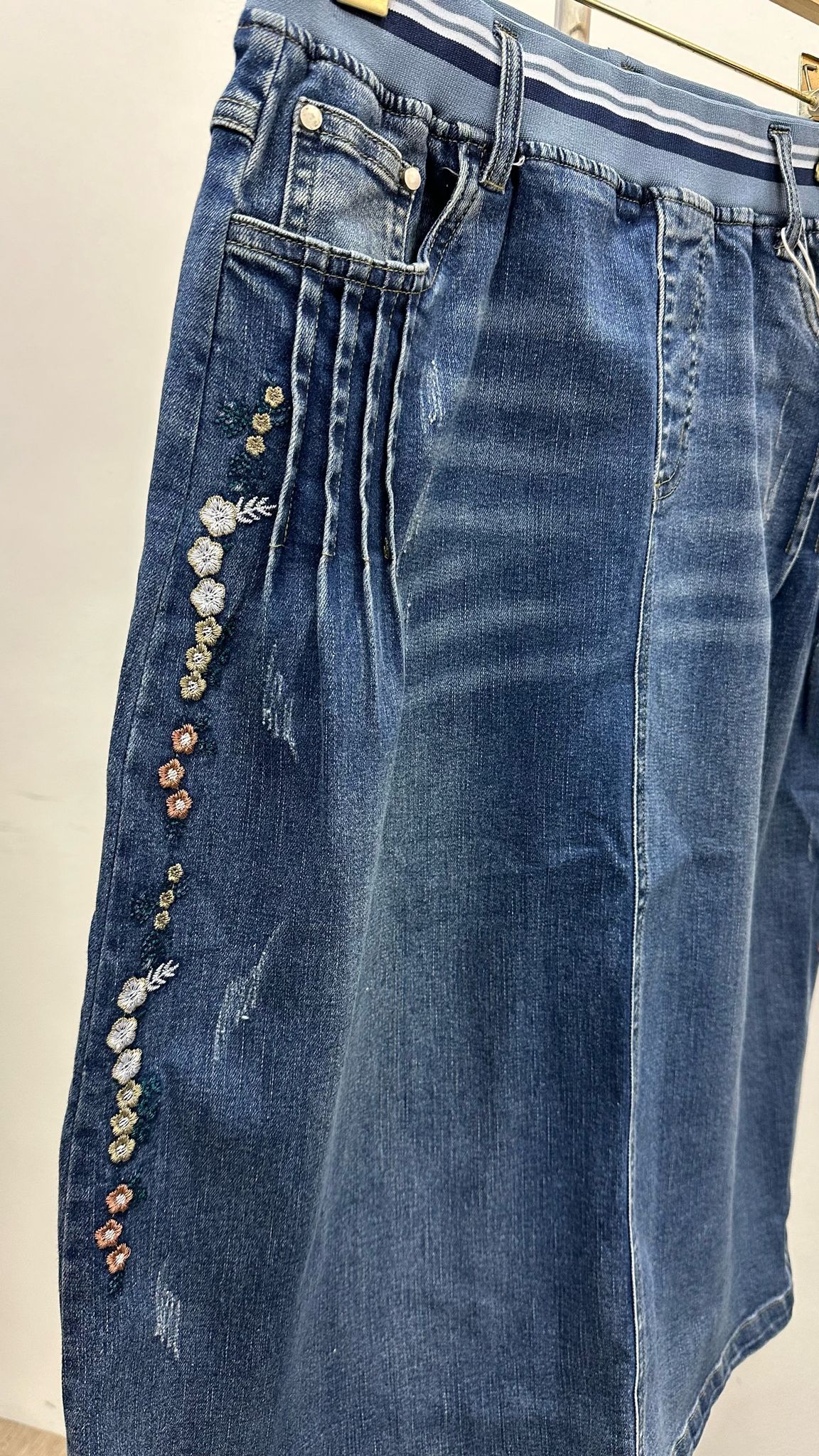 (D1574)Denim Skirt