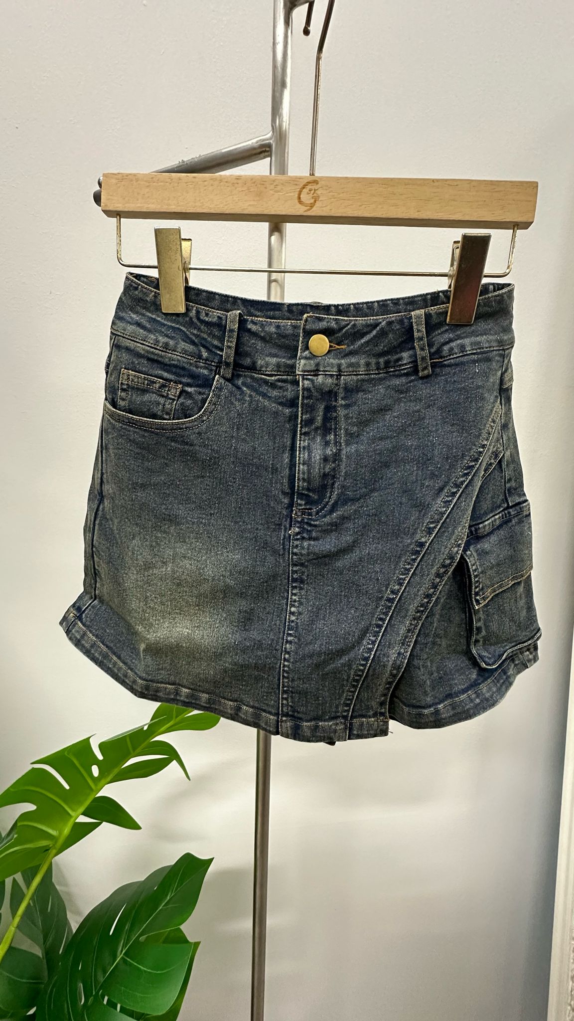 (D1633)Denim Shorts