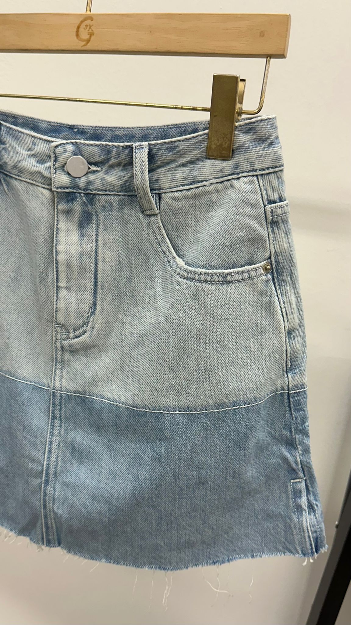 (D1663)Denim Skirts