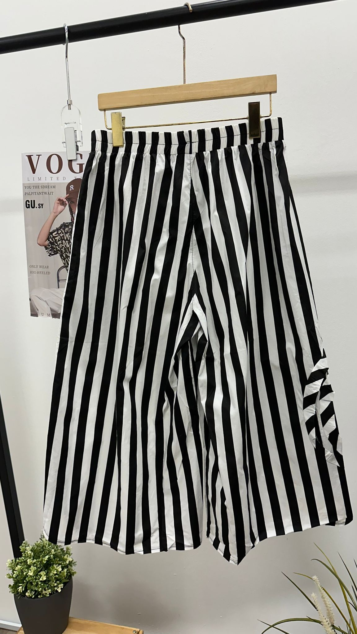 (D1722)Striped Pants