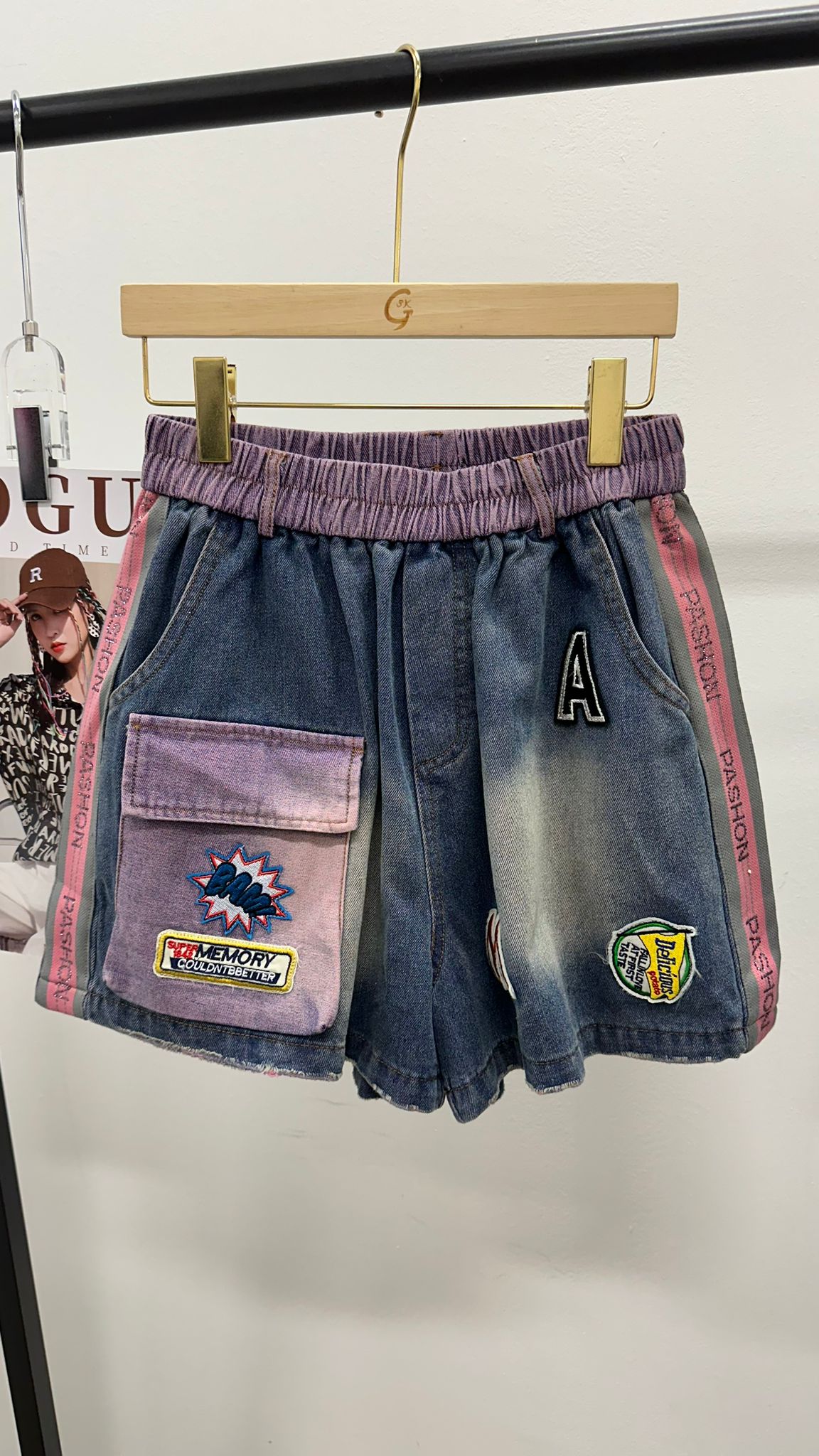 D1734)Denim Shorts – GSK Fashion Style
