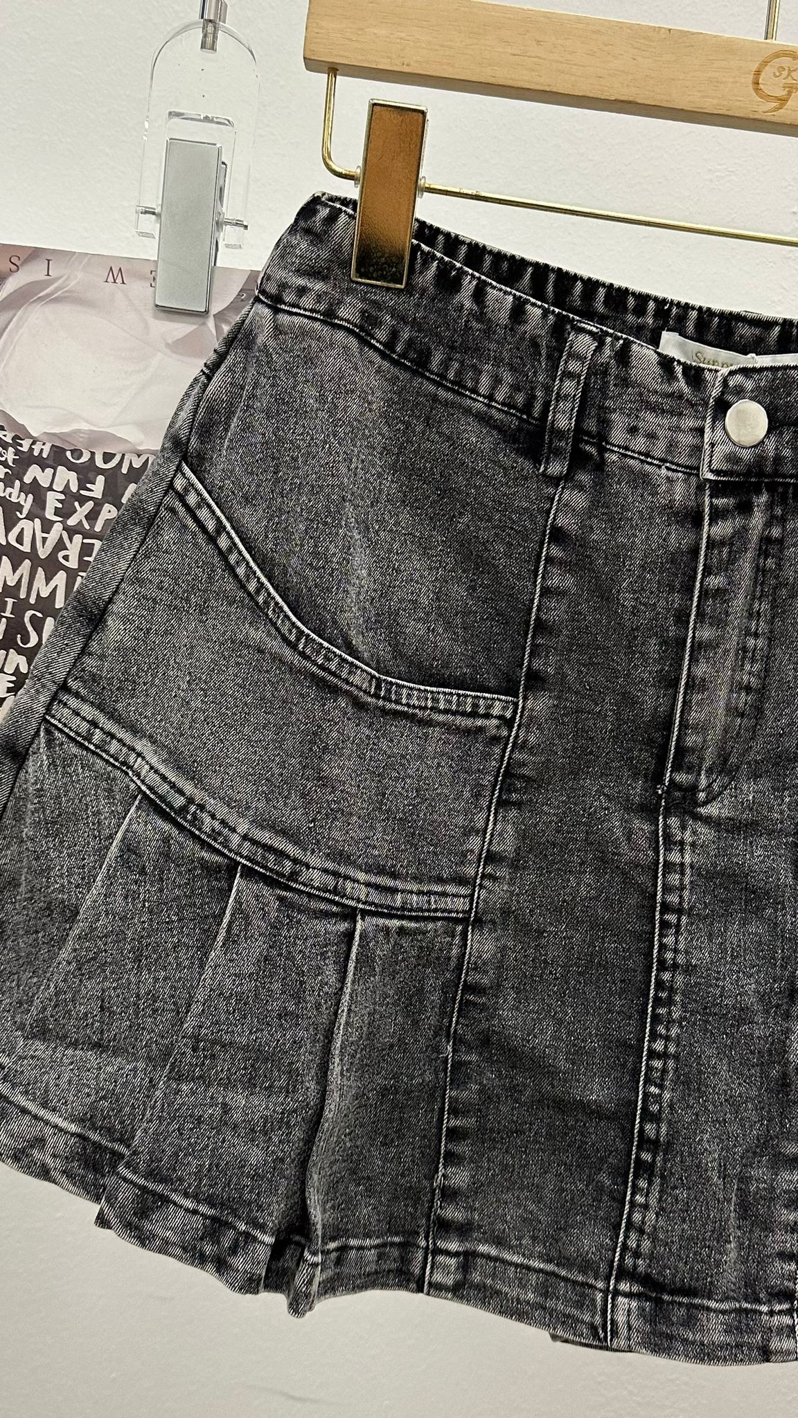 (D1741)Demin Shorts