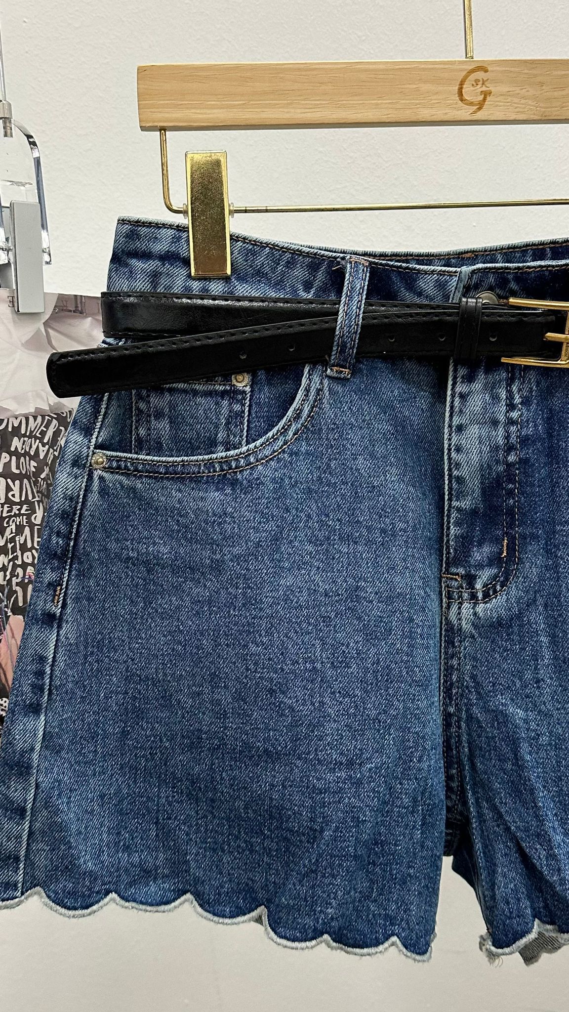 (D1769)Demin Shorts