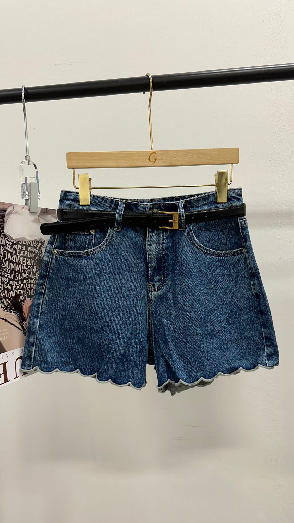 (D1769)Demin Shorts