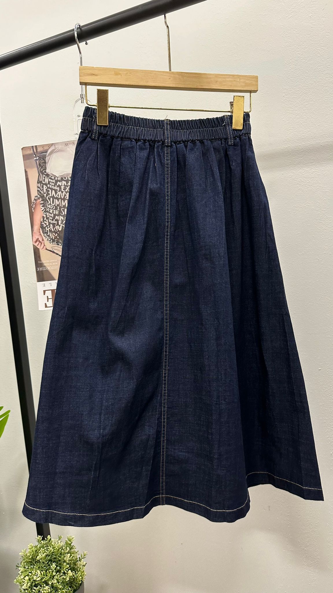 (D1805)Denim Skirt