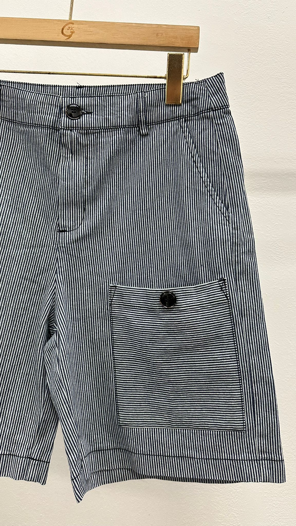 (D1813)Striped Pants