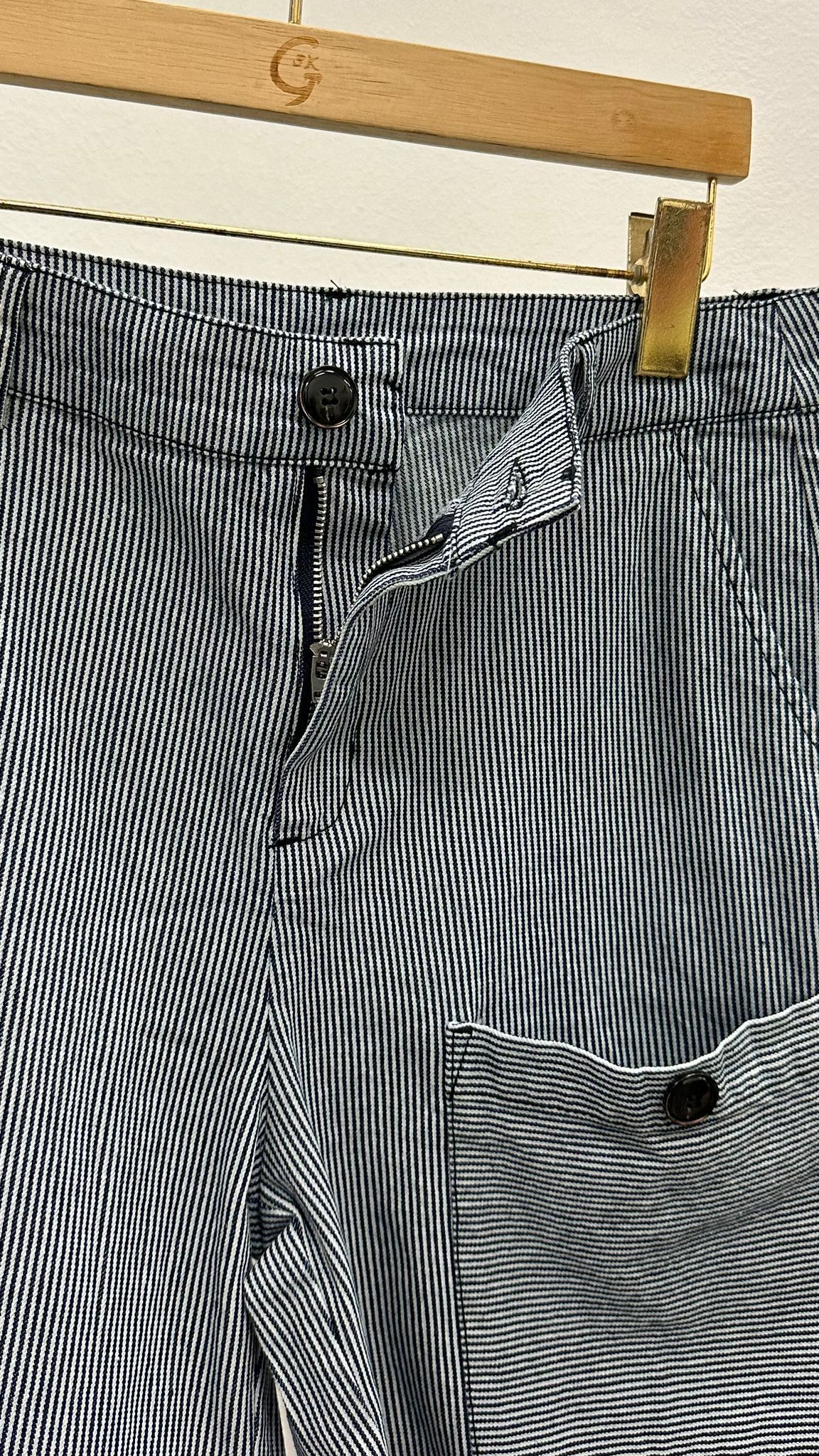 (D1813)Striped Pants