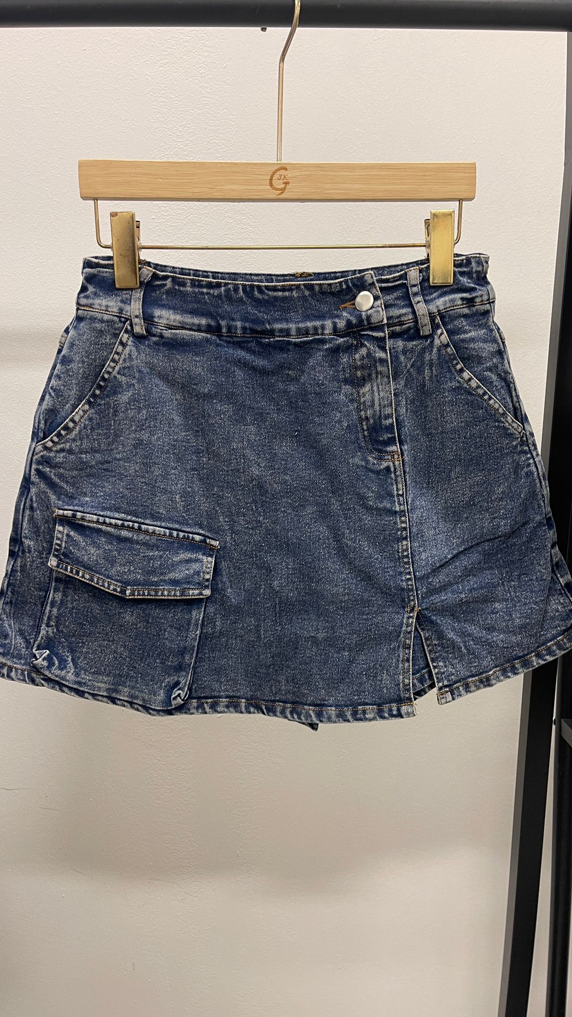 (D1827)Denim Shorts
