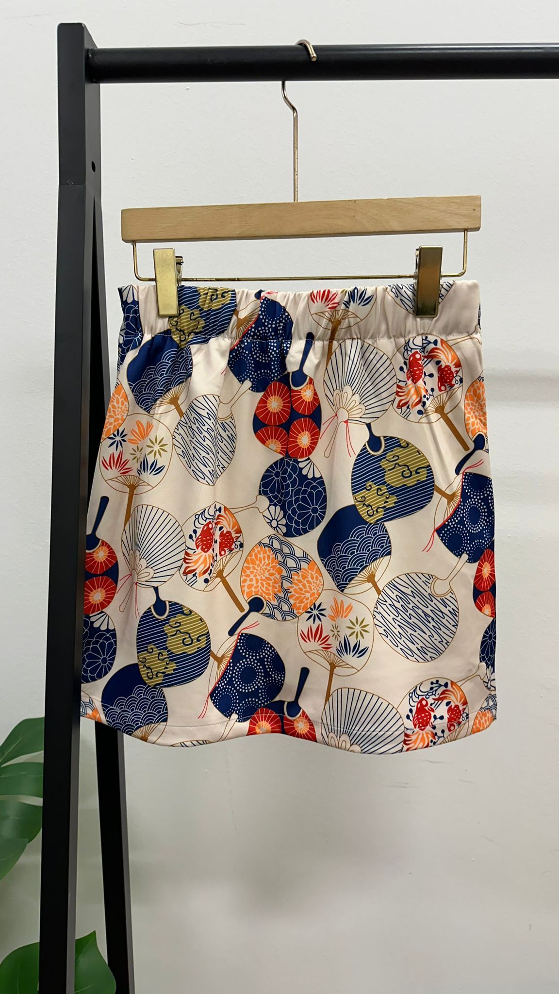 (D1873)Pattern Skirt