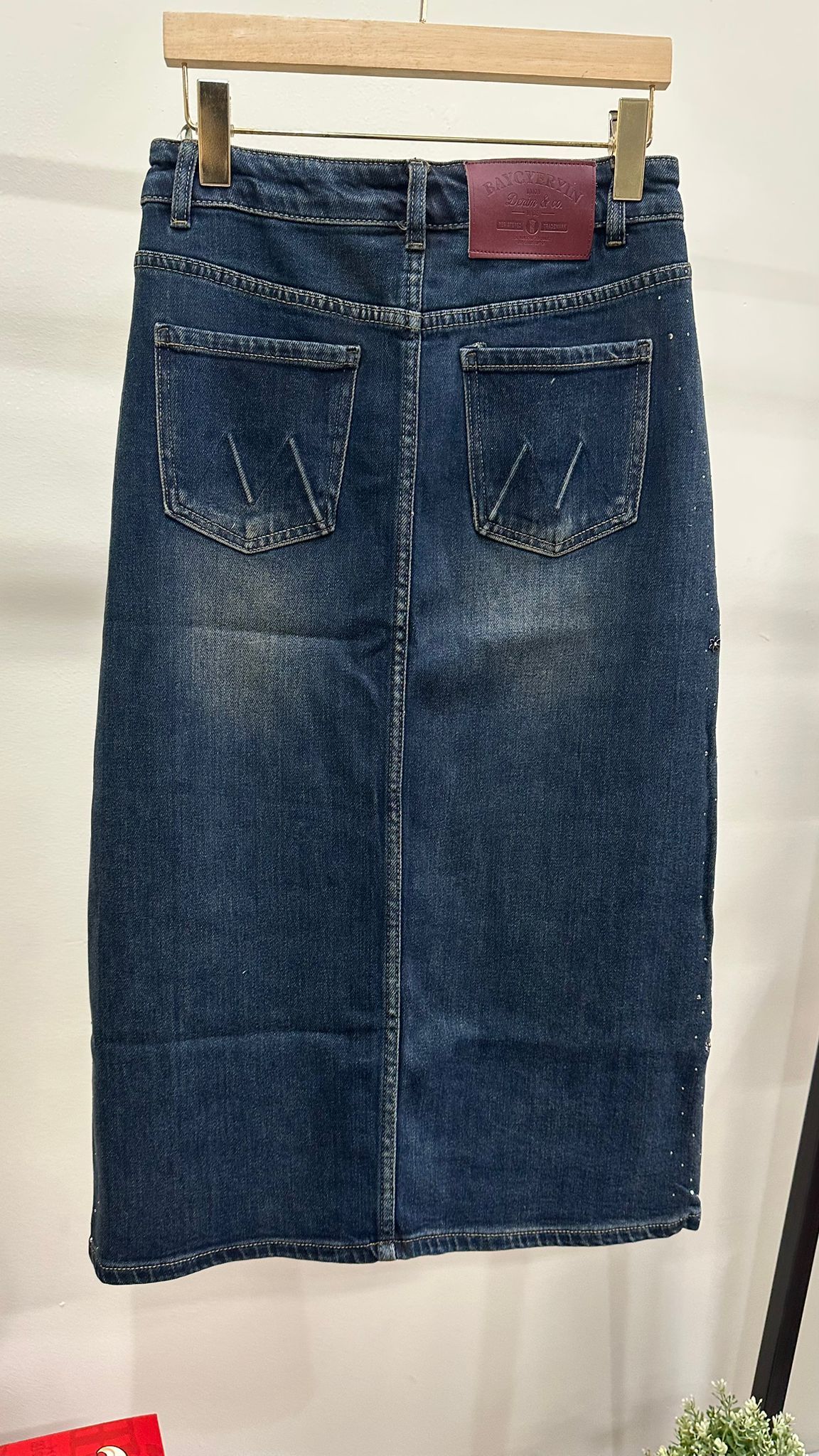 (D1922)Denim Skirt
