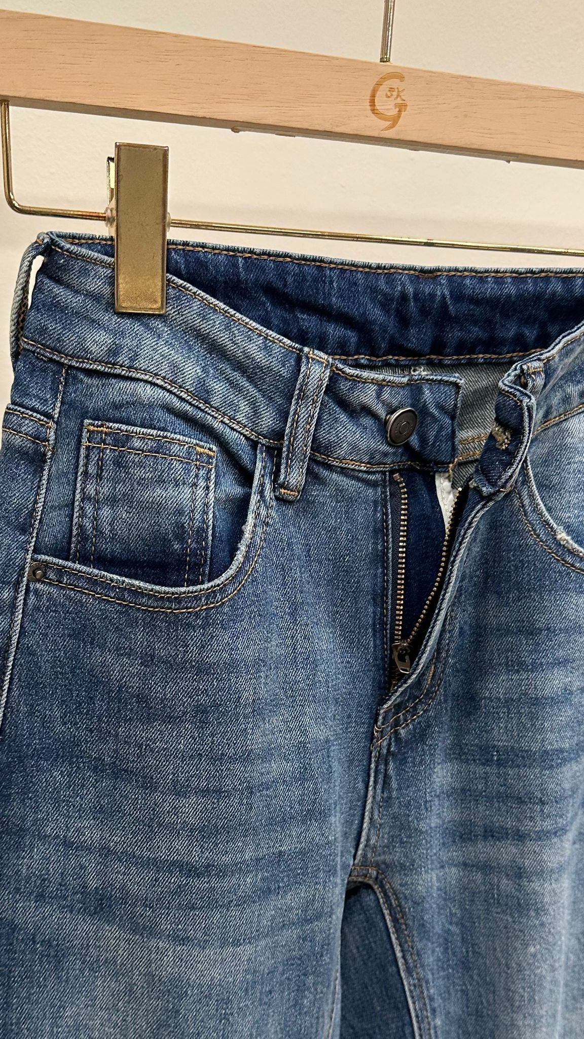 (D1930)Demin Pants
