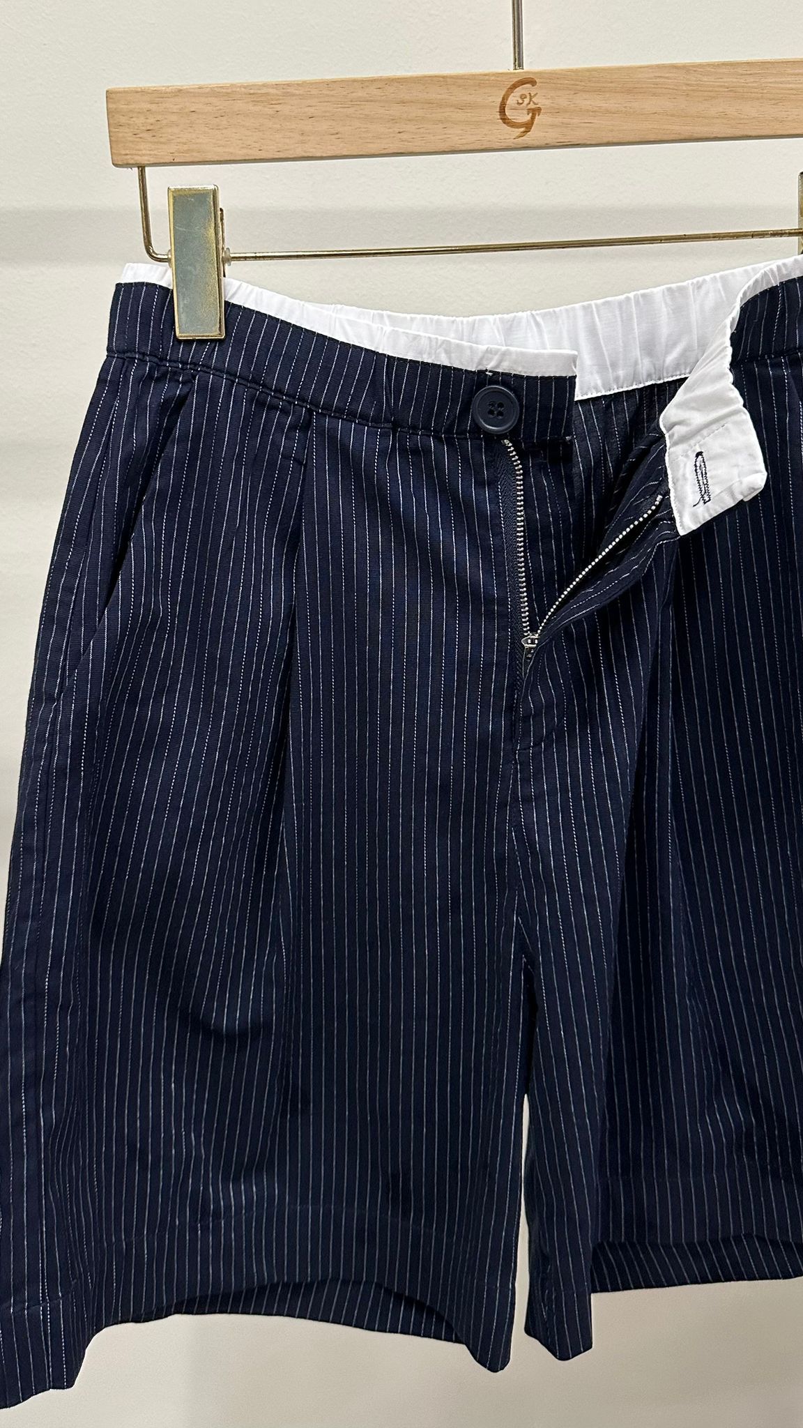 (D1944)Striped Shorts