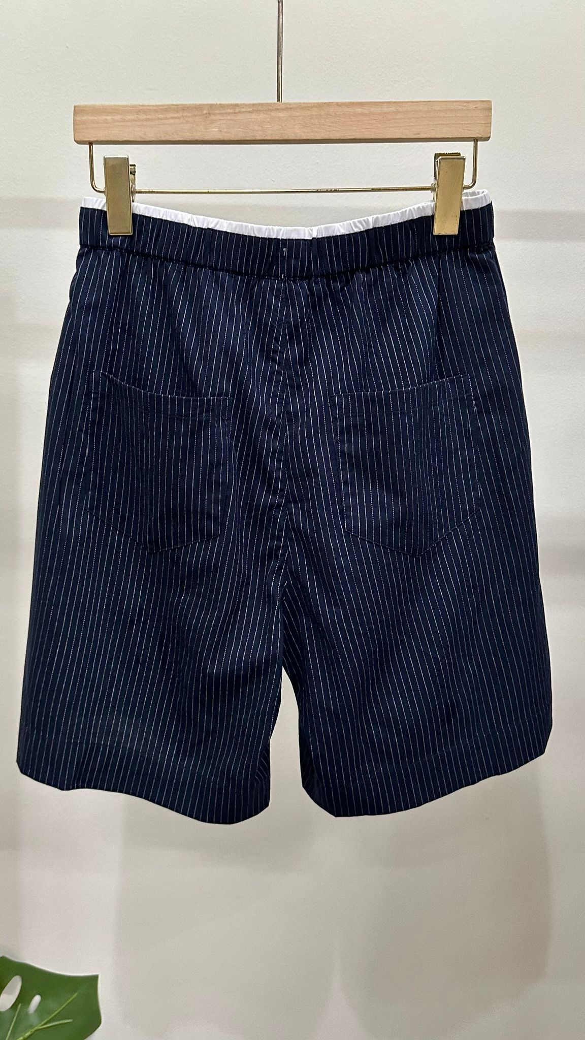 (D1944)Striped Shorts