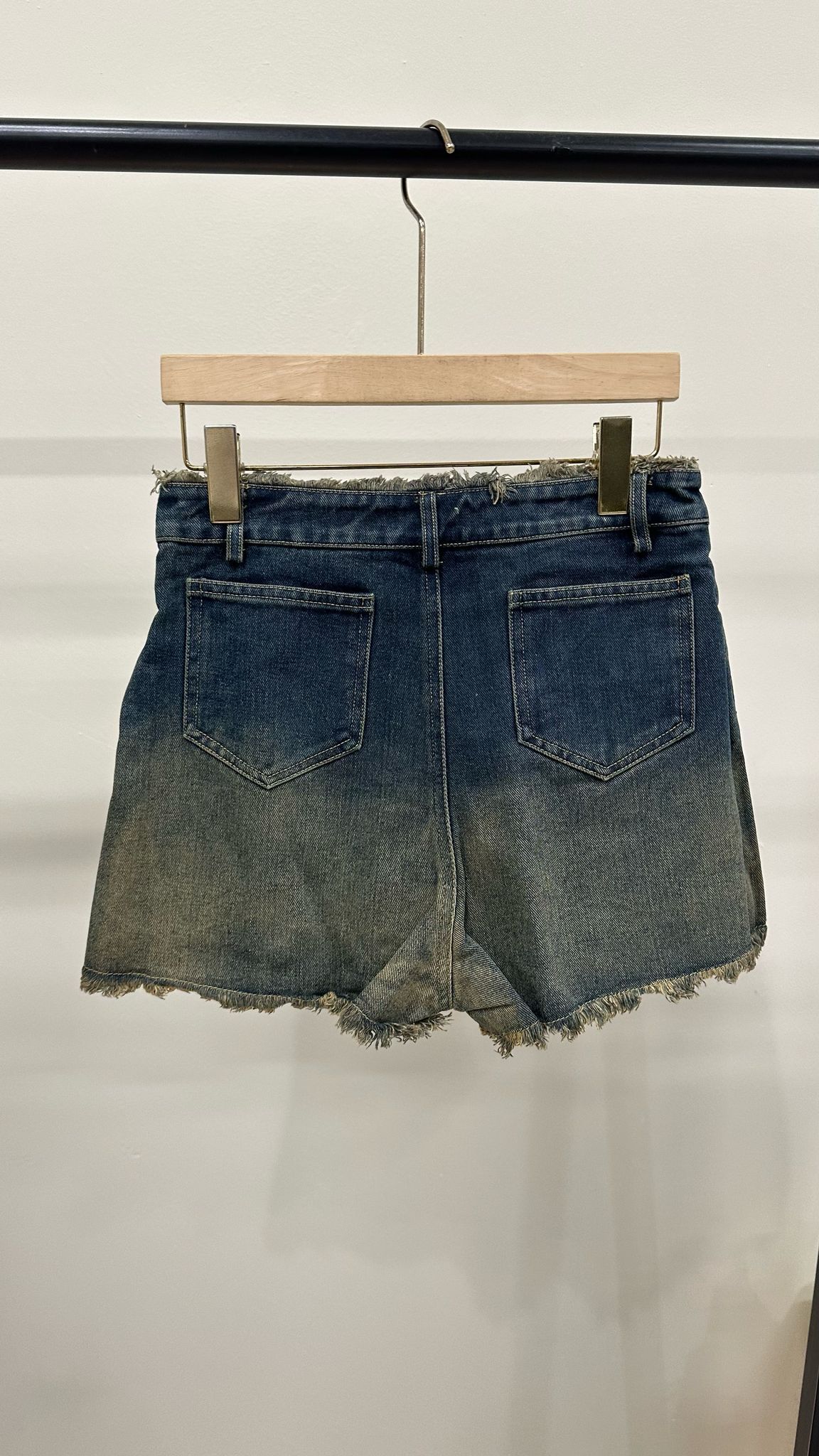 (D1956)Denim Shorts