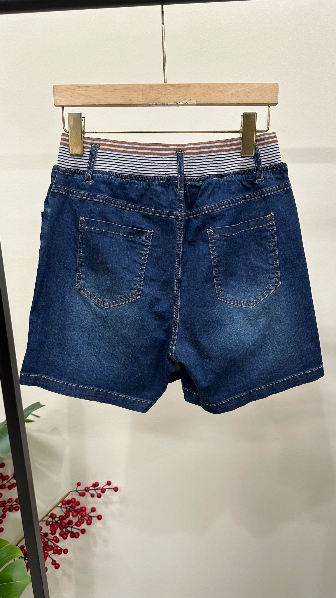 (D1973)Denim Shorts