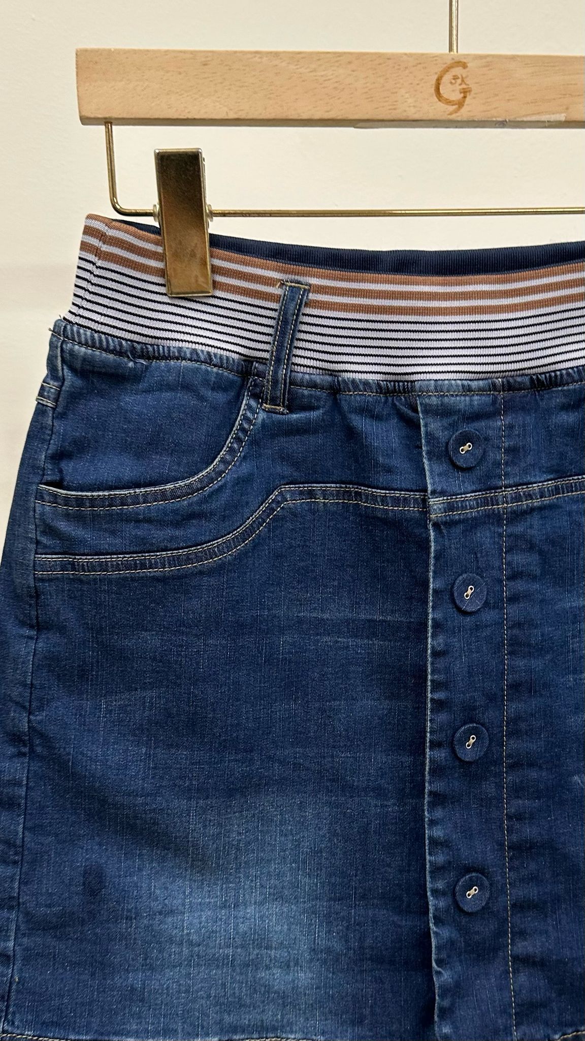 (D1973)Denim Shorts