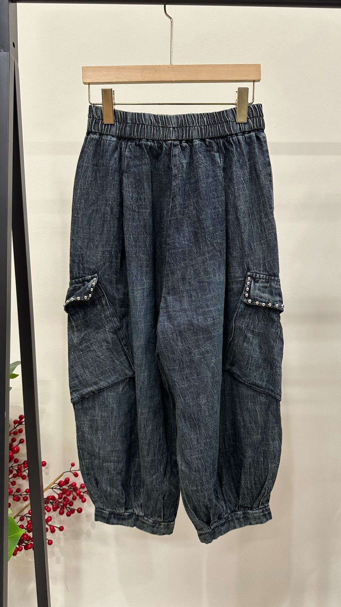 (D1987)Denim Pants