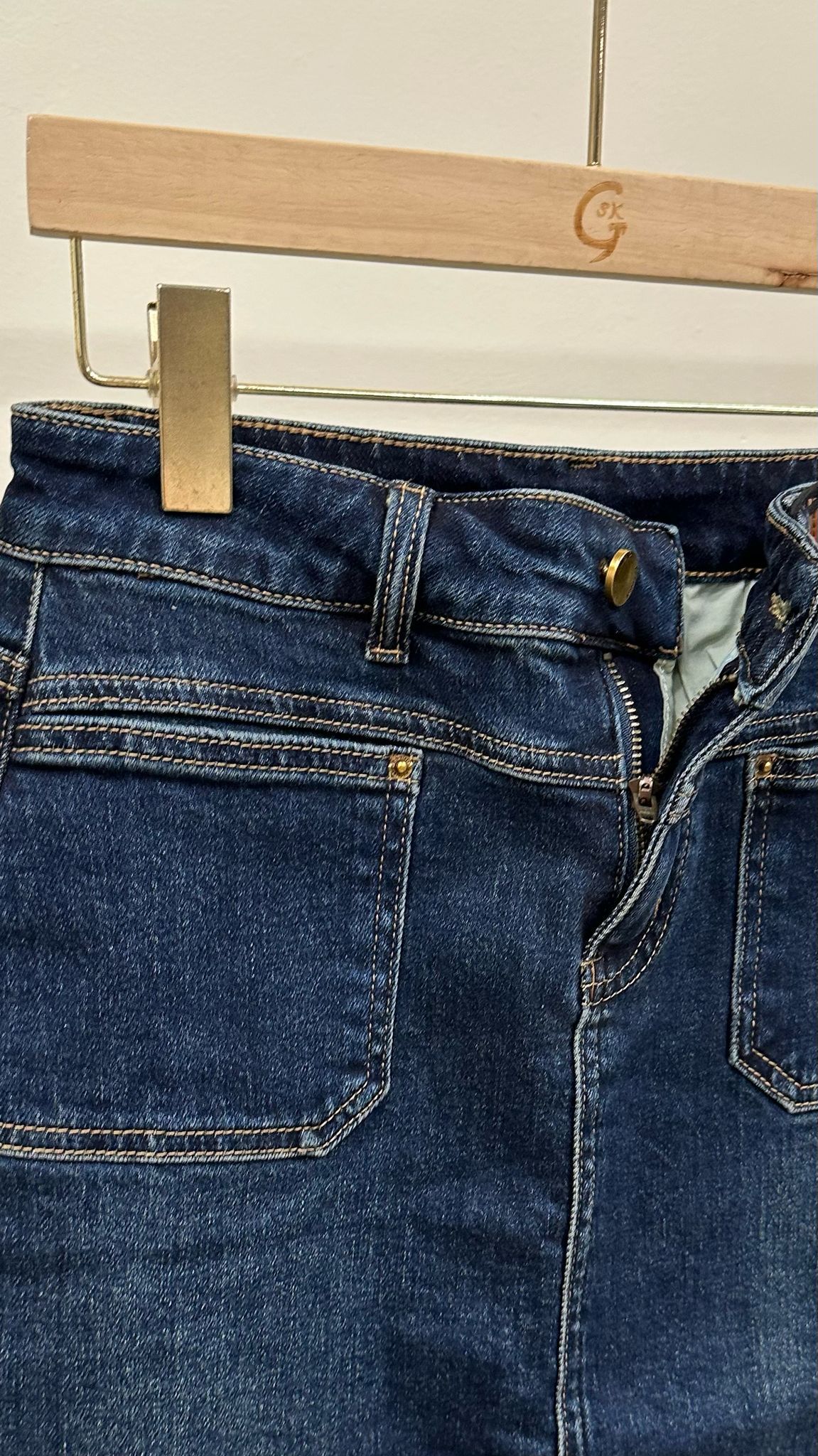 (D1993)Denim Skirt