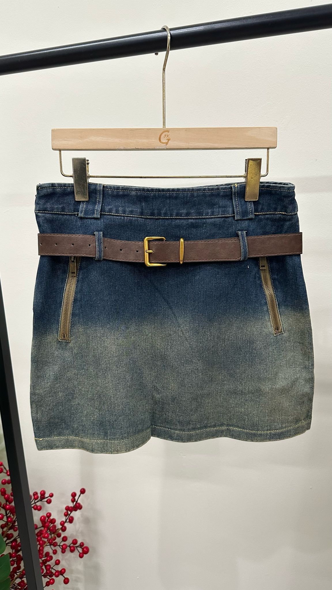 (D2003)Denim Skirt